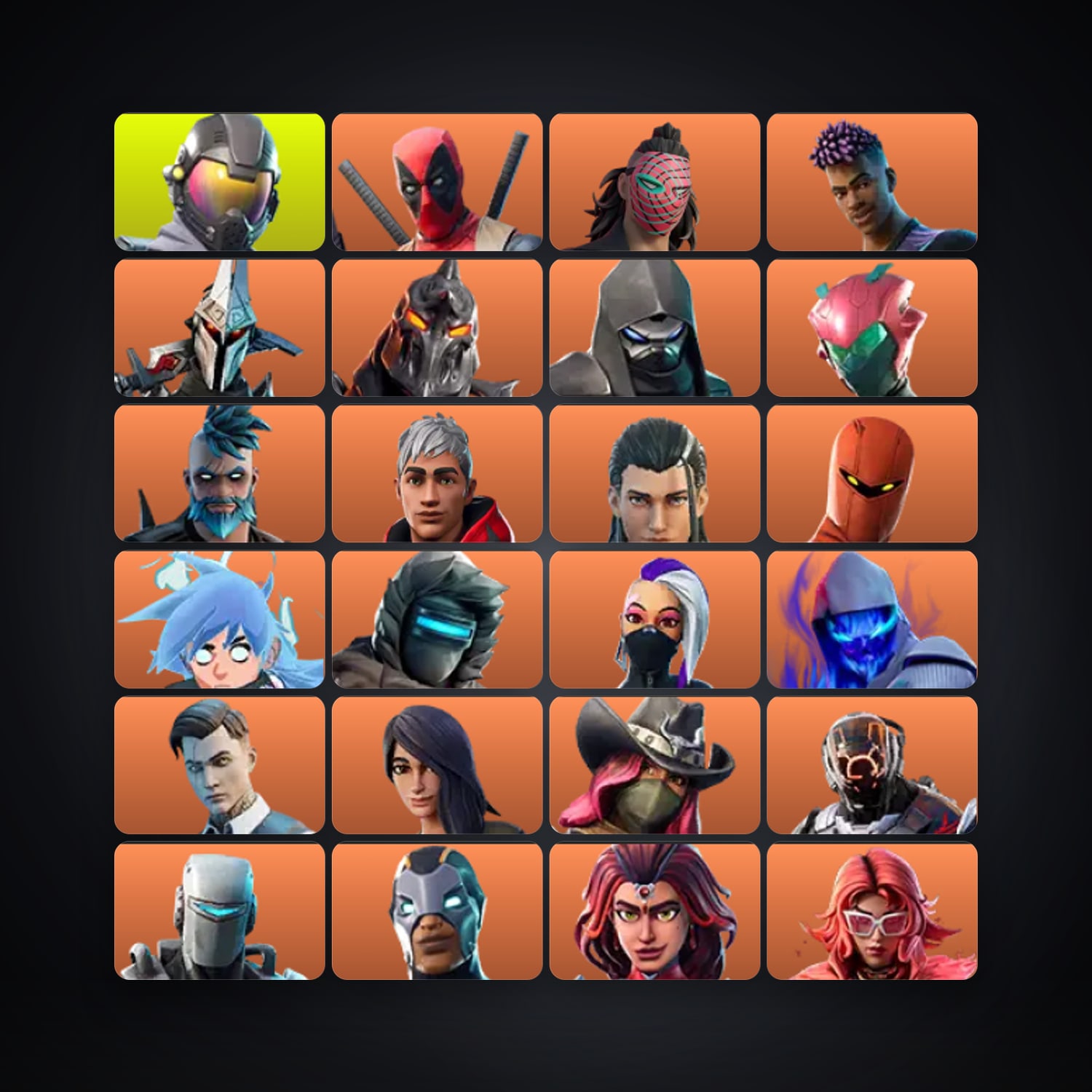 Fortnite account with Rogue Agent & Omega — 272 skins — 300 V-Bucks — lvl 3870 — HabibiAccounts
