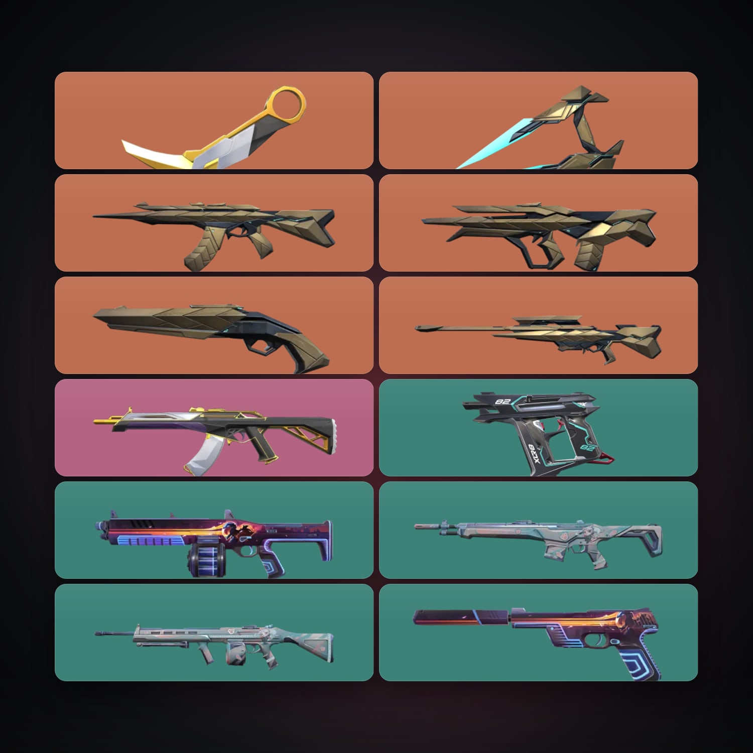NA locker — 2 knives, 13 skins, lvl 17 — HabibiAccounts