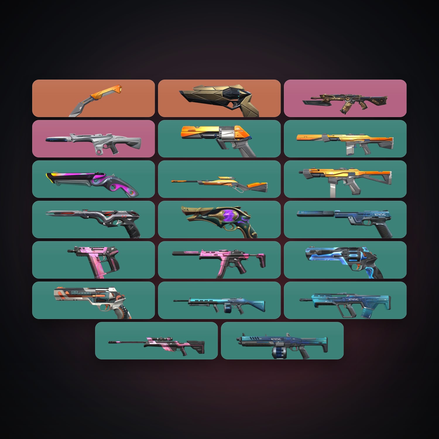 AP Gold 3 locker — 1 knives, 22 skins, lvl 170 — HabibiAccounts
