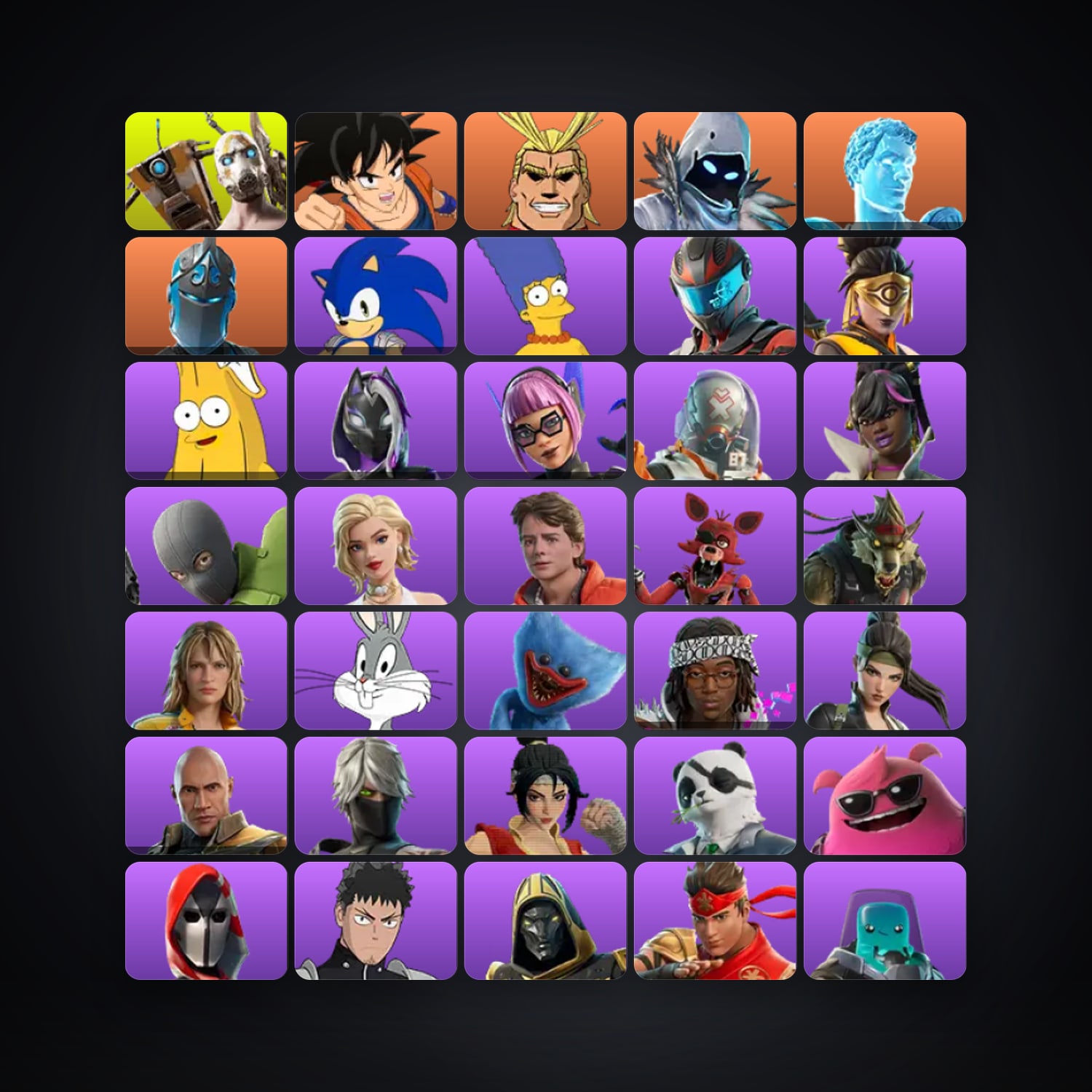 Fortnite account with Renegade Raider & Psycho Bandit — 127 skins — lvl 2126 — HabibiAccounts