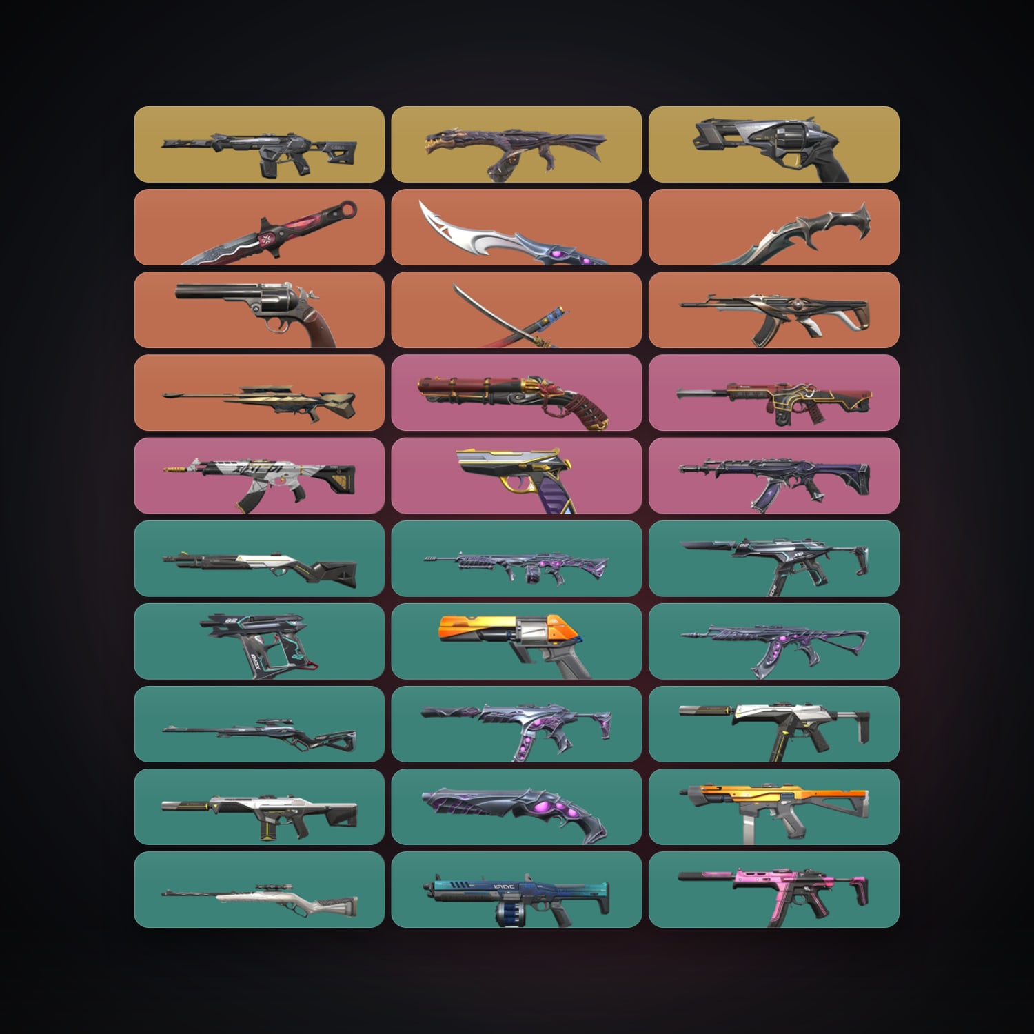 Valorant account: EU Gold 1 locker — 4 knives, 57 skins, lvl 63 — 71 LoL champions, 28 LoL skins — HabibiAccounts