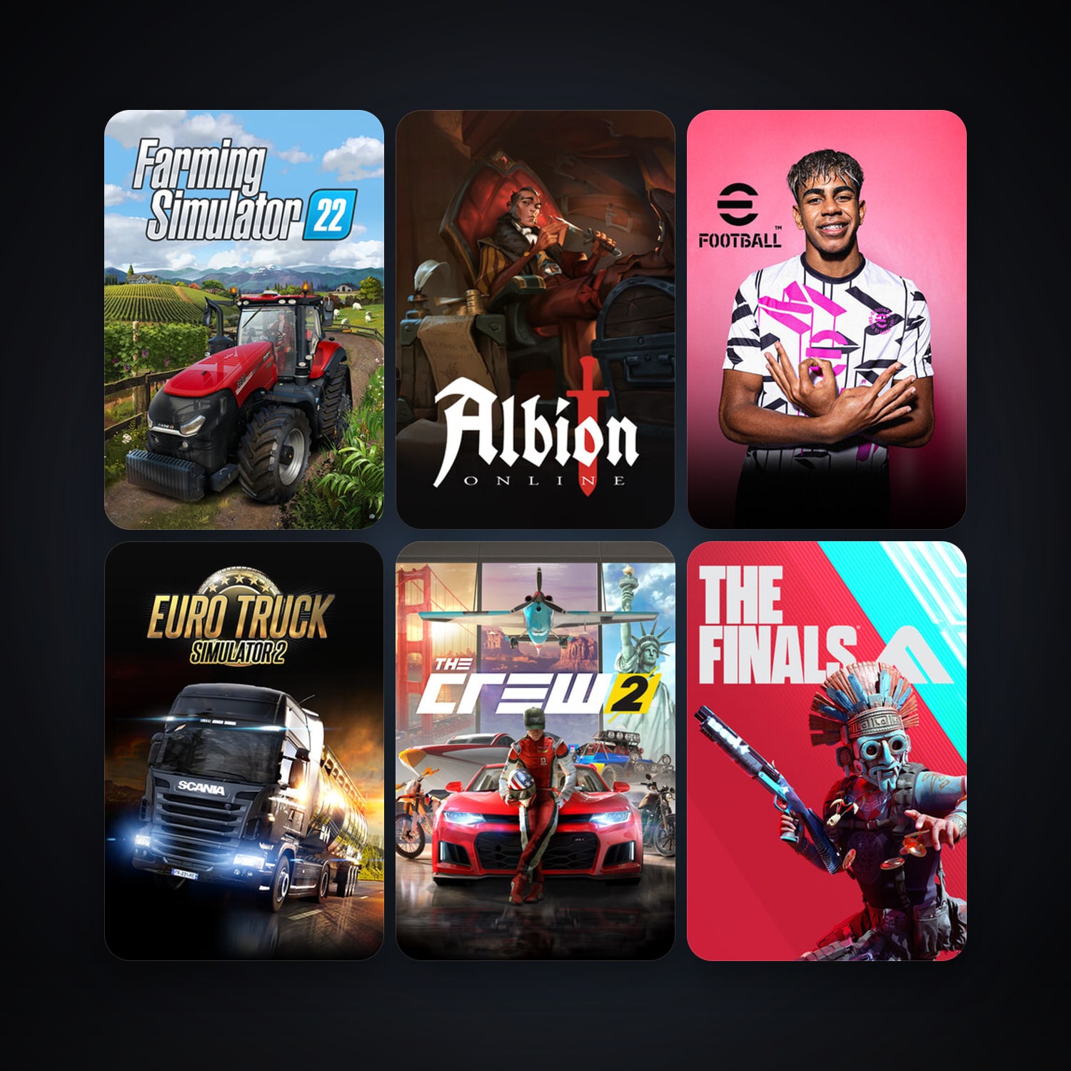 Euro Truck Simulator 2 + The Forest, 26 games, clean — HabibiAccounts