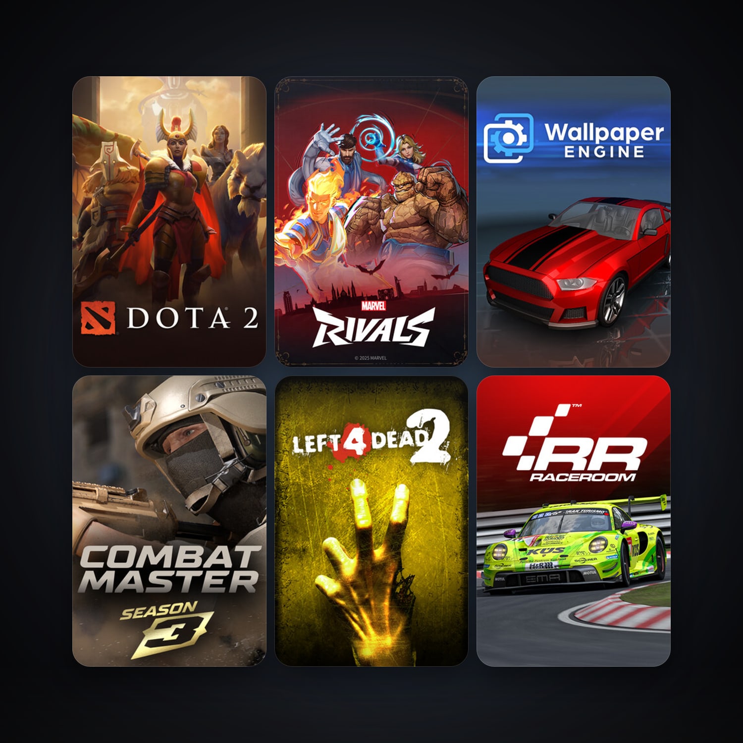 Steam account: Left 4 Dead 2 + Dota 2, 34 games, clean — HabibiAccounts