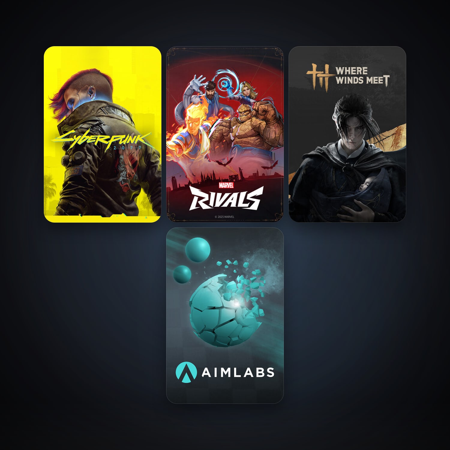 The Witcher 3: Wild Hunt + Aimlabs, 6 games, clean — HabibiAccounts