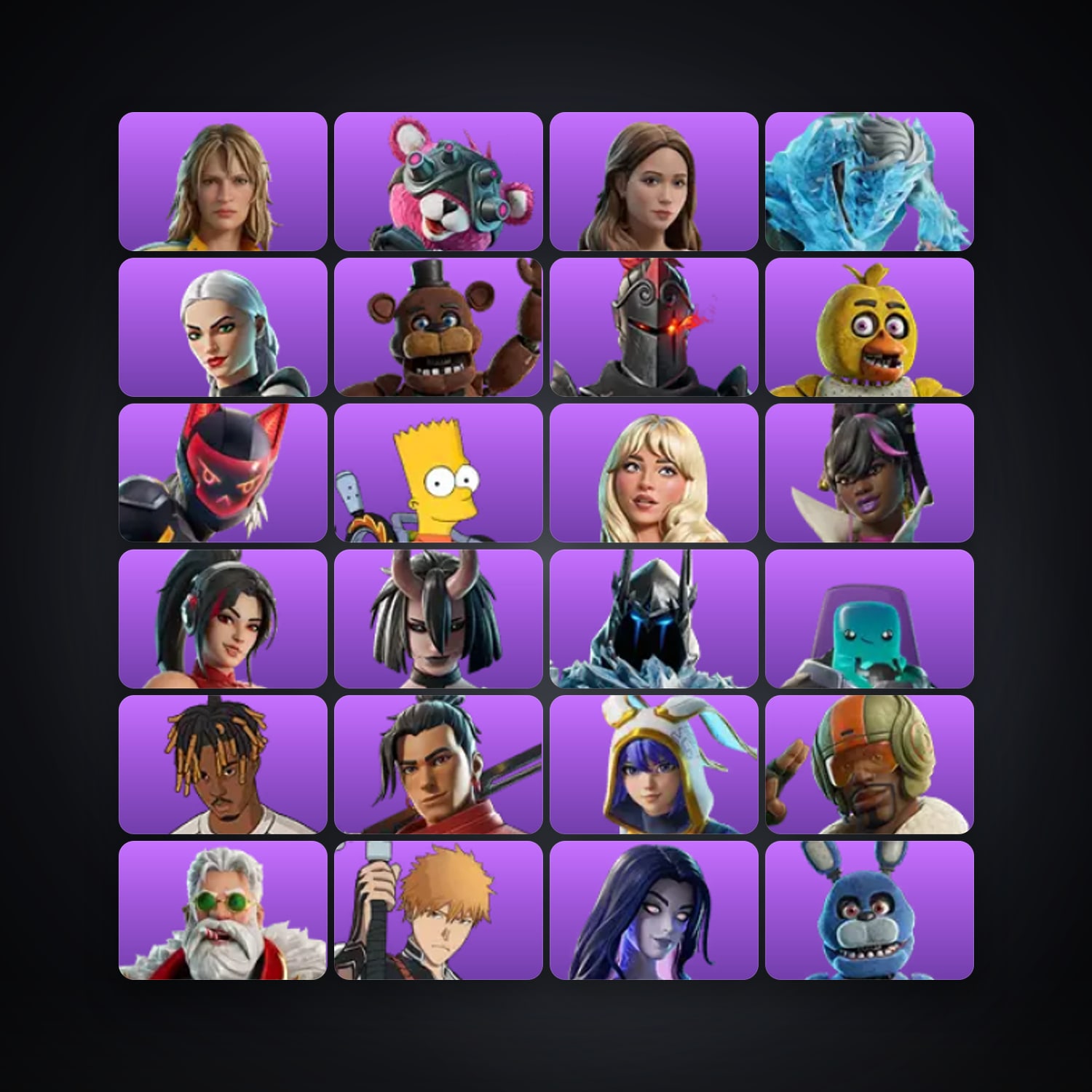 Fortnite account with The Bride & Cuddle Team Specialist — 64 skins — 100 V-Bucks — lvl 216 — HabibiAccounts