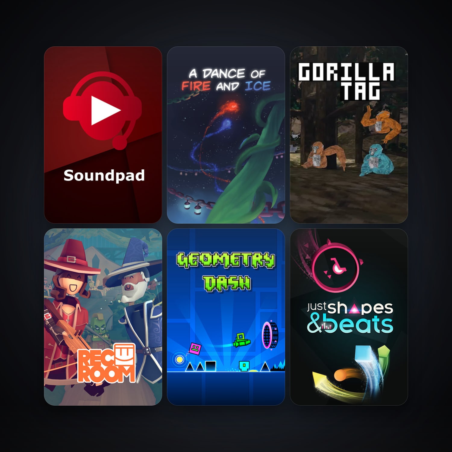 Geometry Dash + Undertale, 13 games, clean — HabibiAccounts