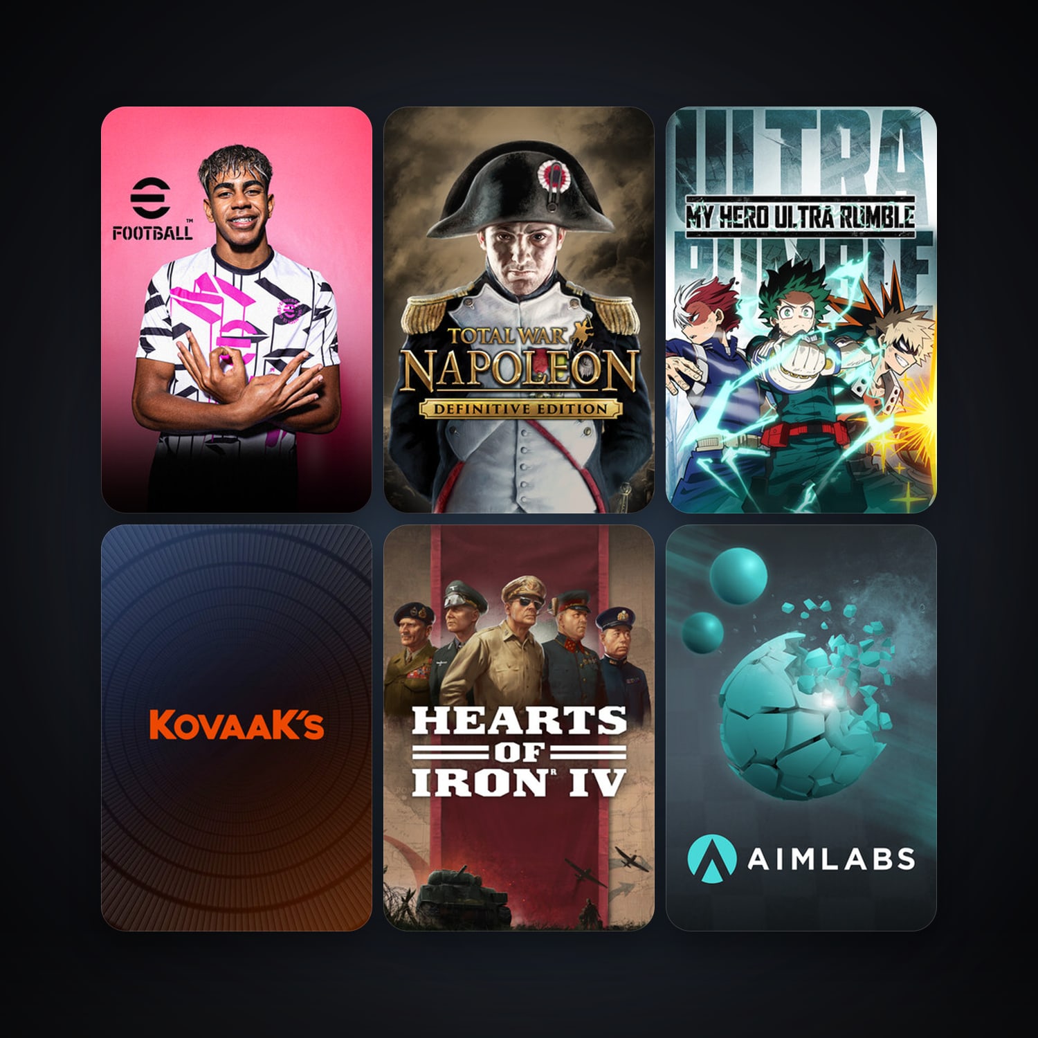 Total War: NAPOLEON - Definitive Edition + Hearts of Iron IV, 18 games, clean — HabibiAccounts