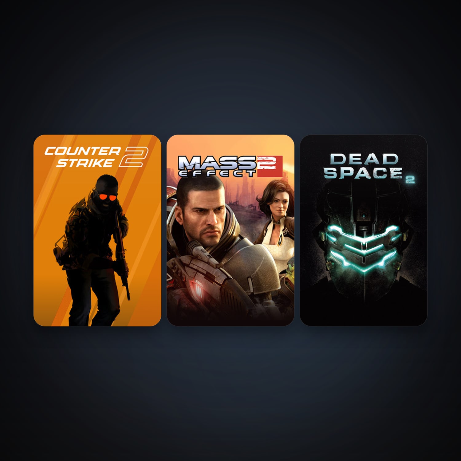 CS2 Prime + Mass Effect 2, 5 games, clean — HabibiAccounts