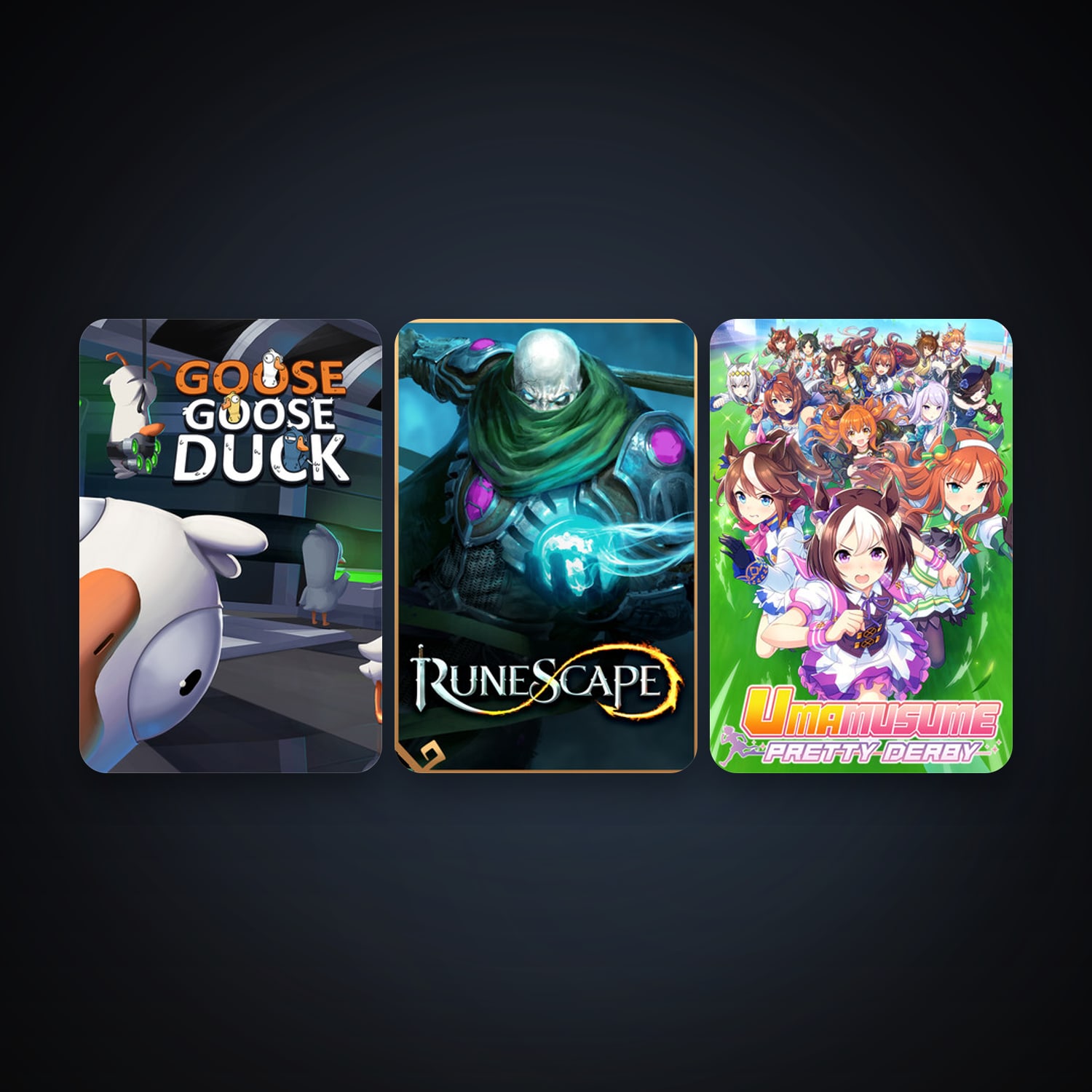 Steam account: RuneScape + Goose Goose Duck, 5 games, clean — HabibiAccounts