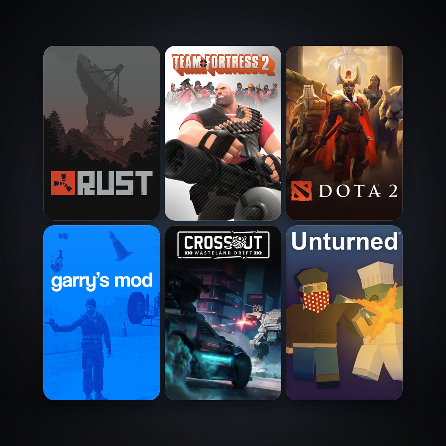 Counter-Strike + Team Fortress 2, 60 games, Steam 10, clean — HabibiAccounts