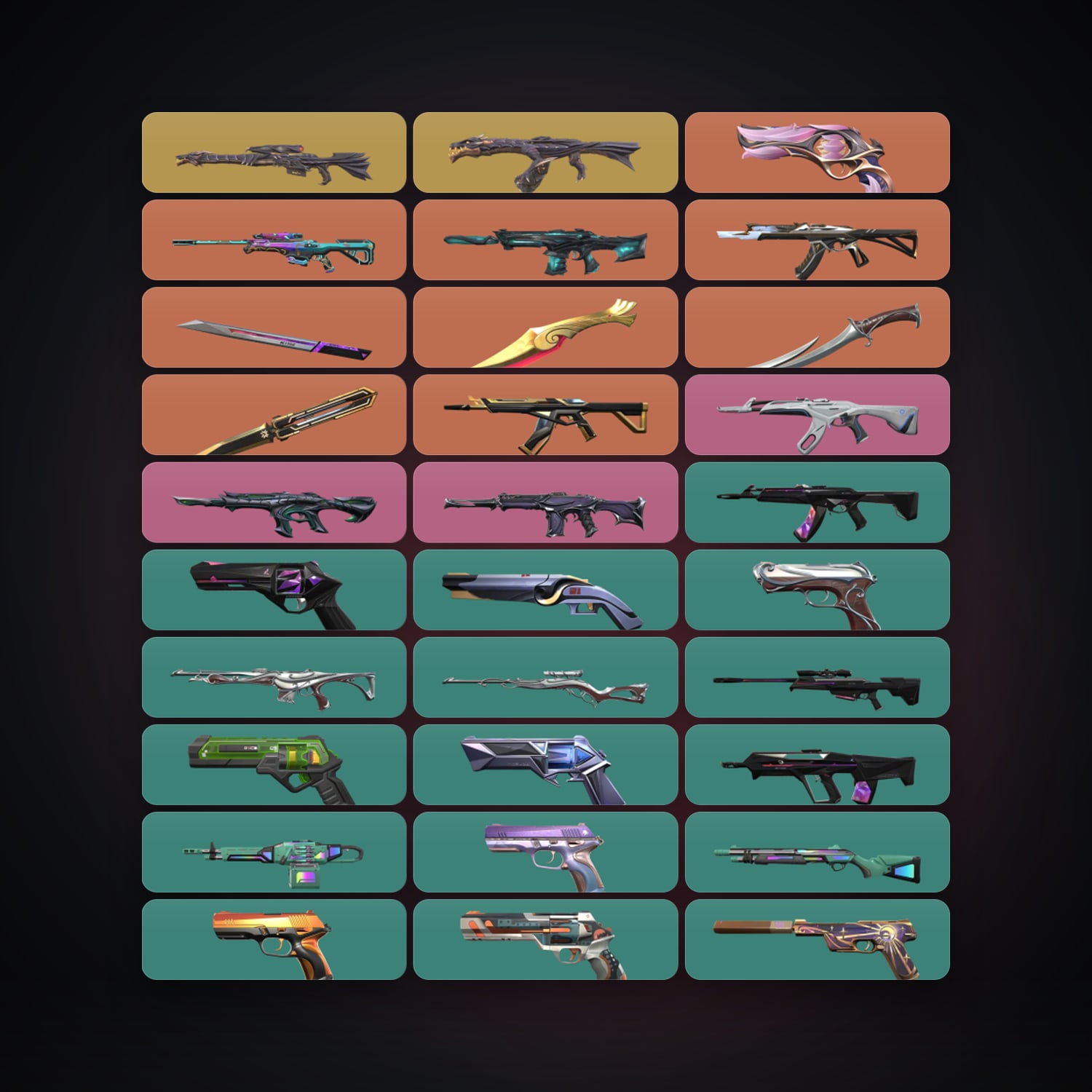 BR Bronze 2 locker — 4 knives, 51 skins, lvl 274 — HabibiAccounts