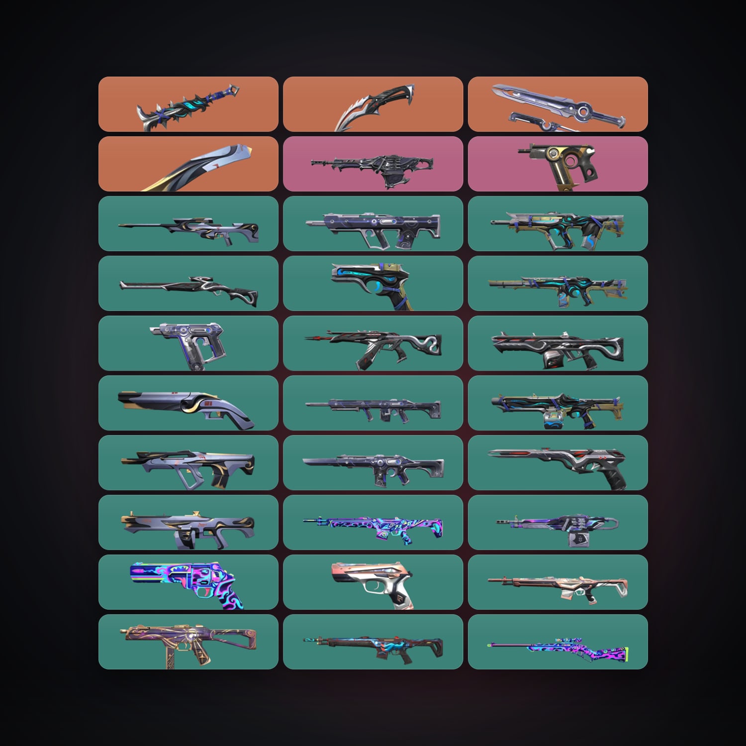 EU Bronze 2 locker — 4 knives, 54 skins, lvl 85 — HabibiAccounts