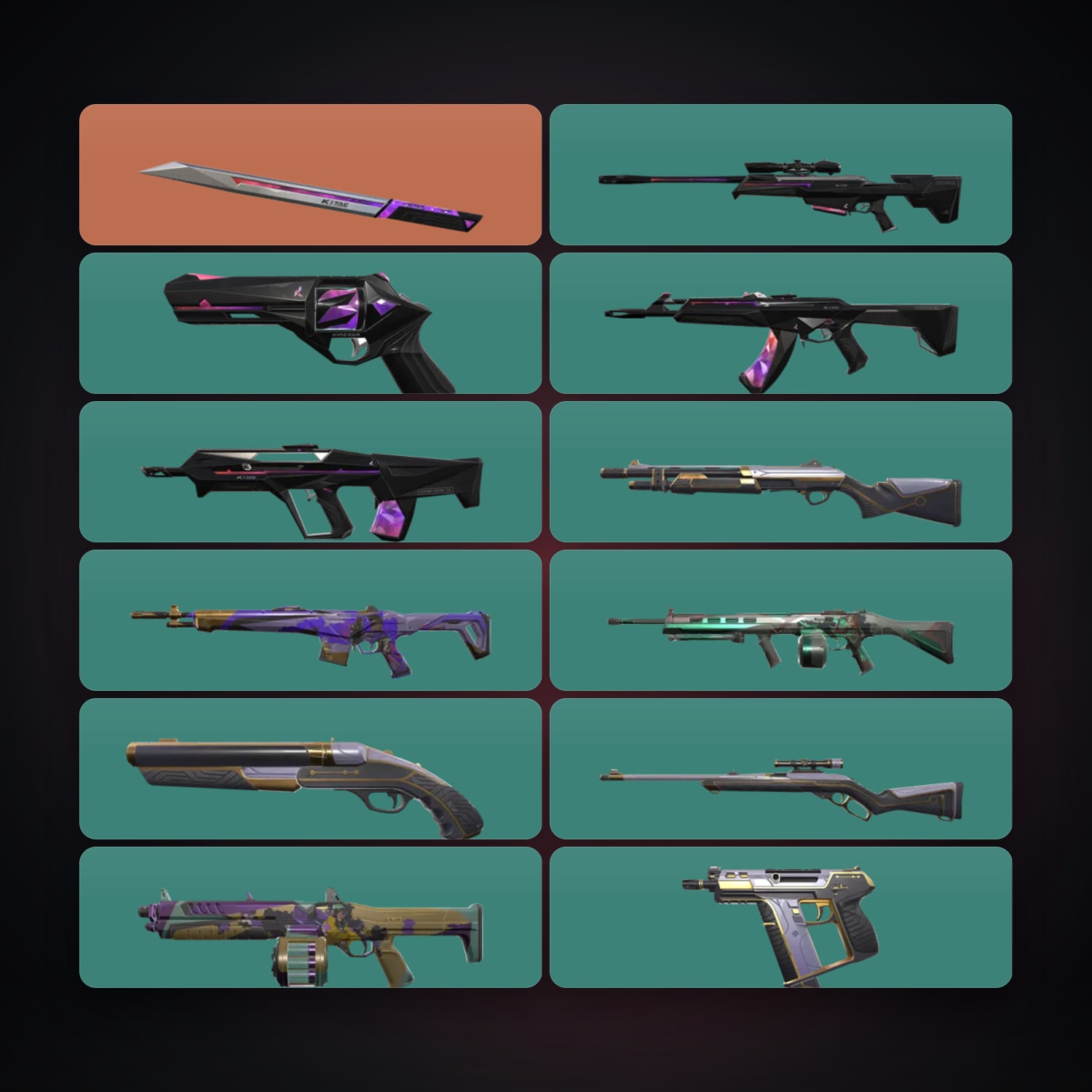 EU Silver 1 locker — 1 knives, 13 skins, lvl 46 — HabibiAccounts
