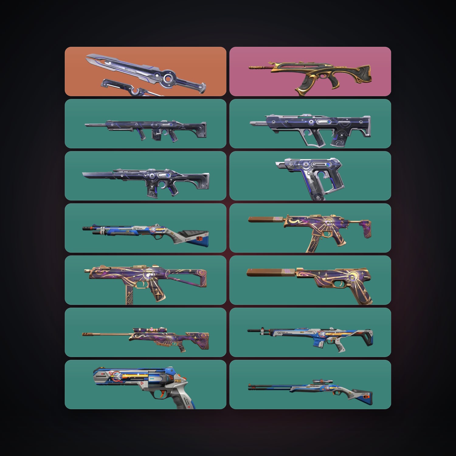 BR Silver 1 locker — 1 knives, 14 skins, lvl 61 — HabibiAccounts
