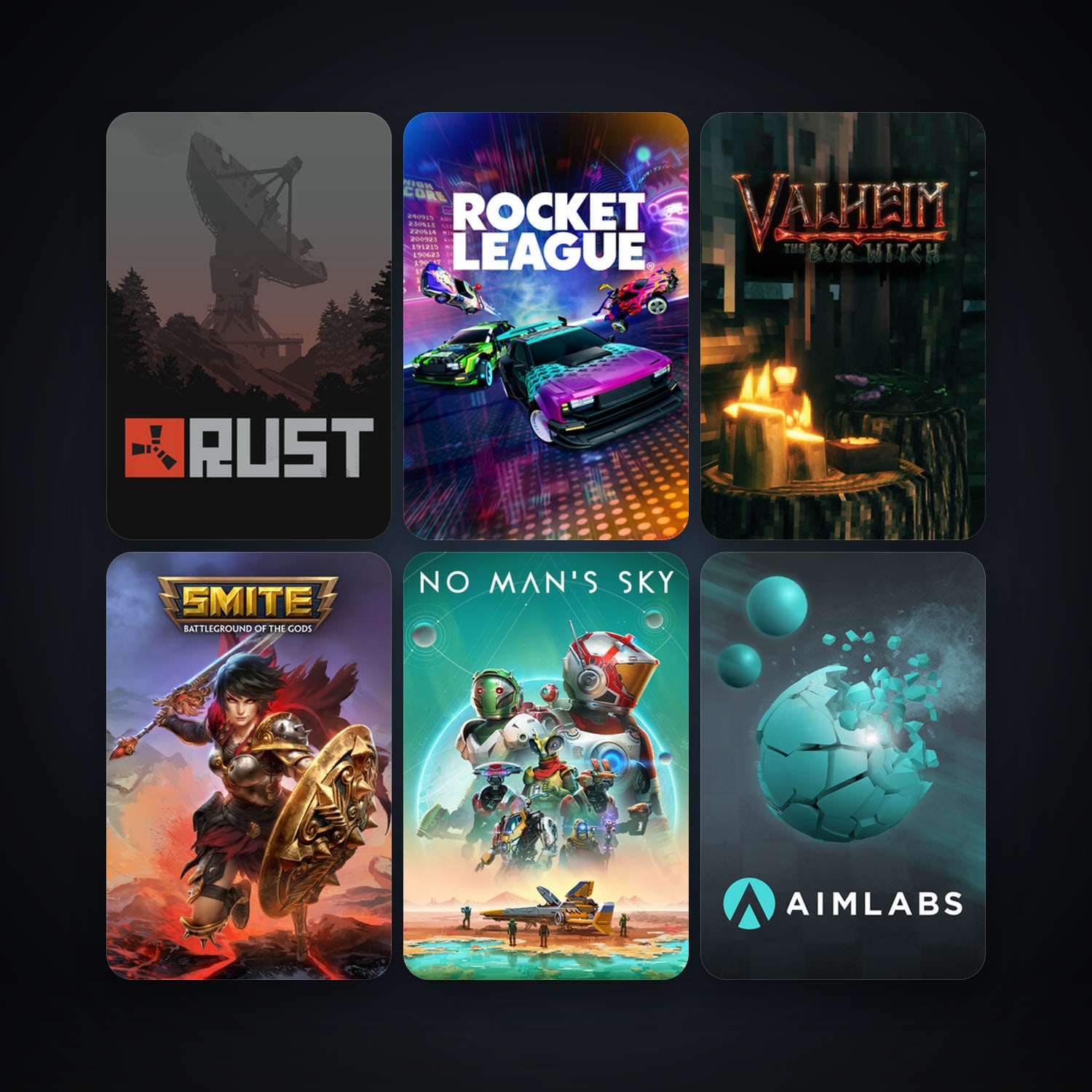 Terraria + Rust, 12 games, clean — HabibiAccounts