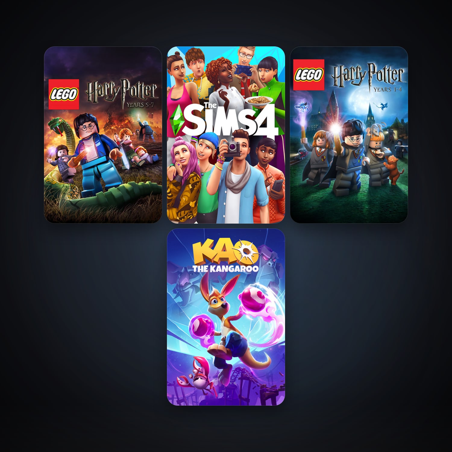 LEGO Harry Potter: Years 1-4 + LEGO Harry Potter: Years 5-7, 14 games, clean — HabibiAccounts