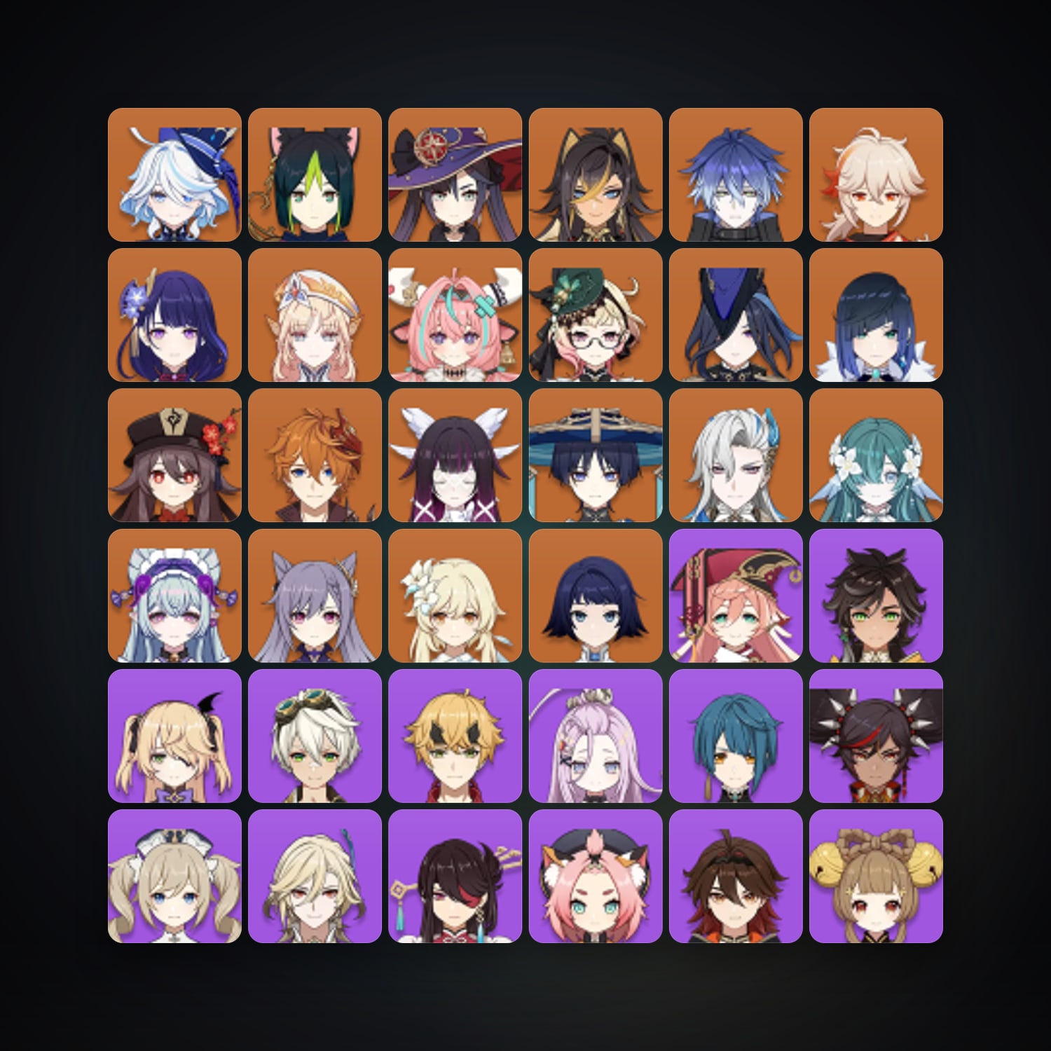 Genshin Impact | AR 57 | 66 Chars | 20× 5★ — Genshin / miHoYo Account — HabibiAccounts