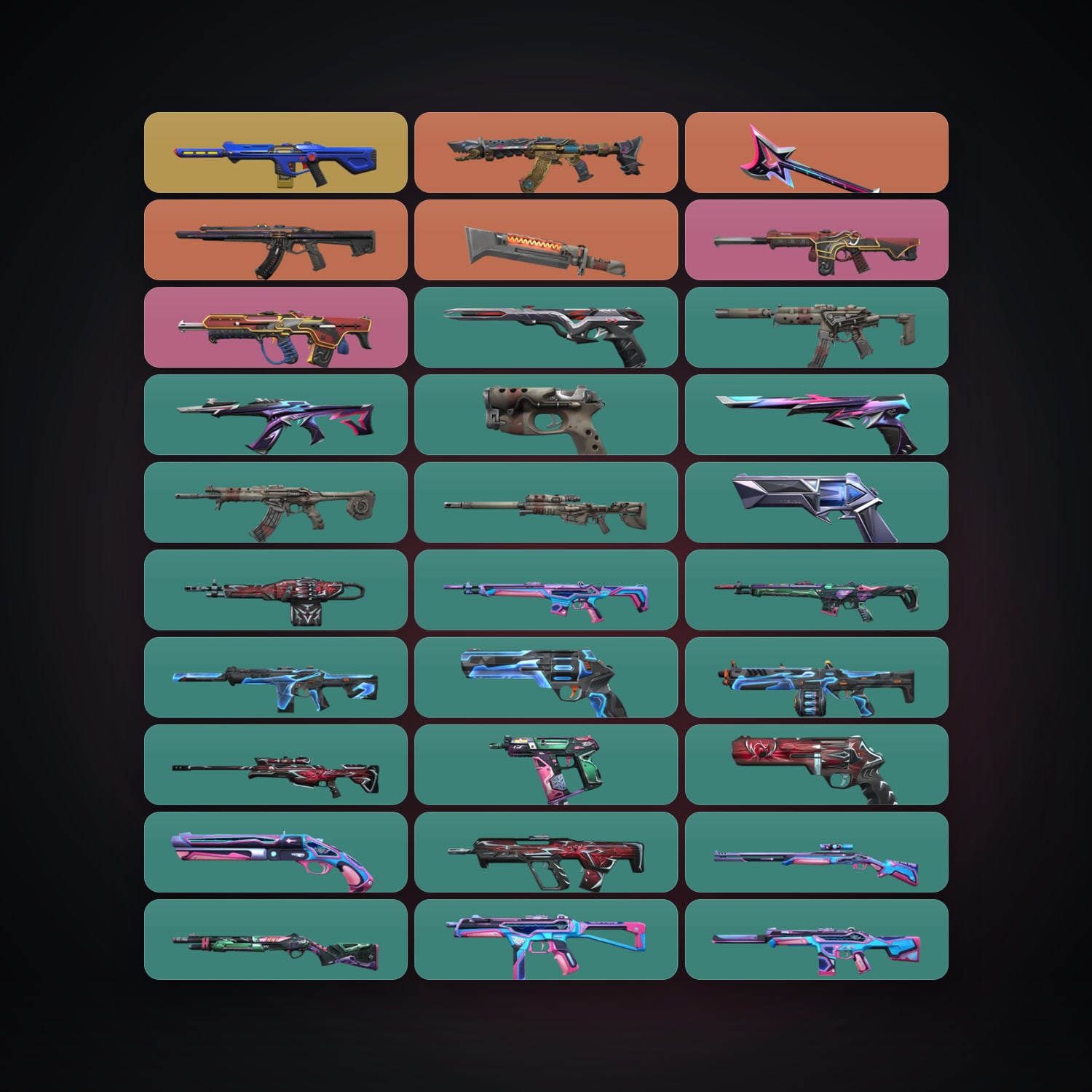 AP Silver 3 locker — 2 knives, 32 skins, lvl 106 — HabibiAccounts
