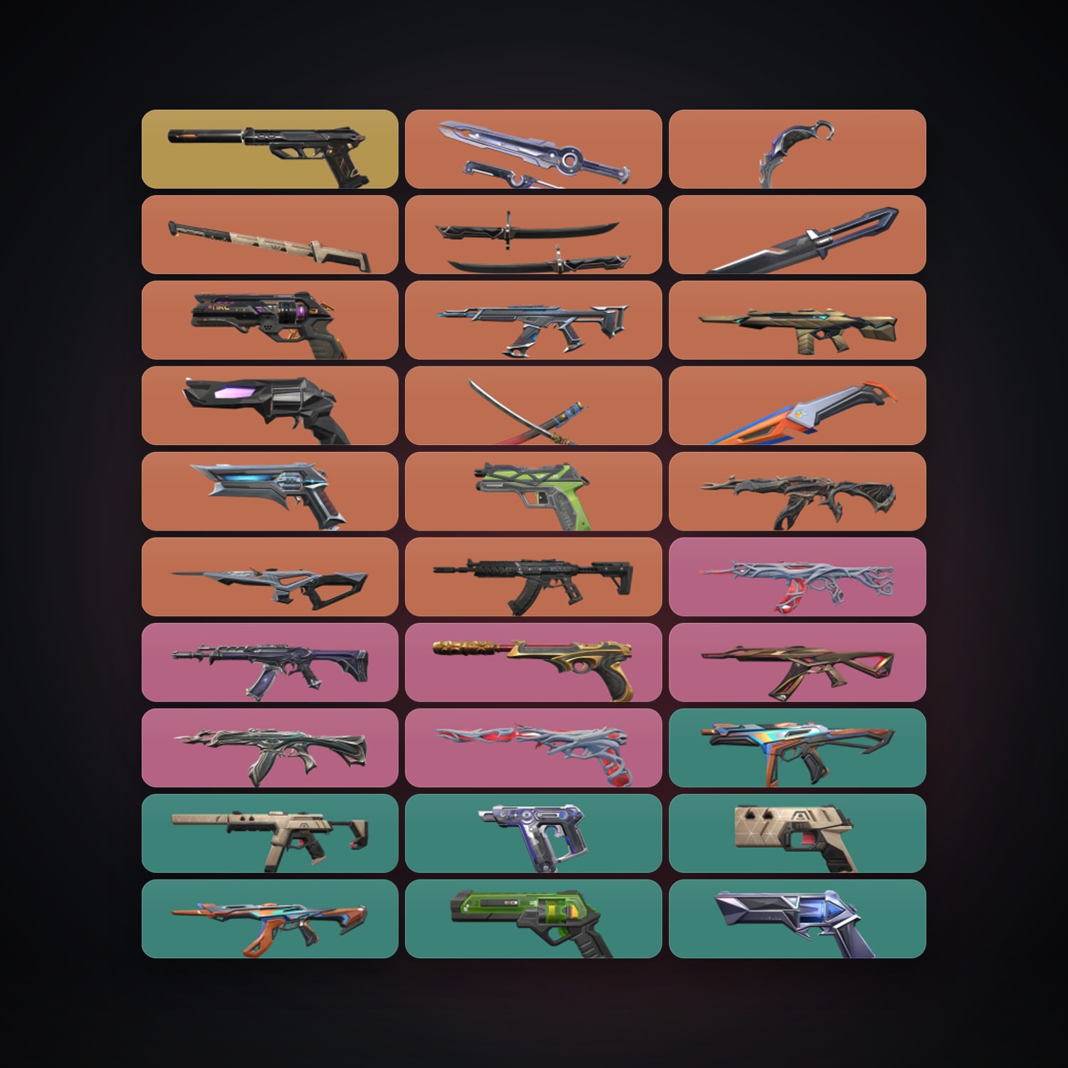 EU Diamond 2 locker — 7 knives, 73 skins, lvl 468 — HabibiAccounts