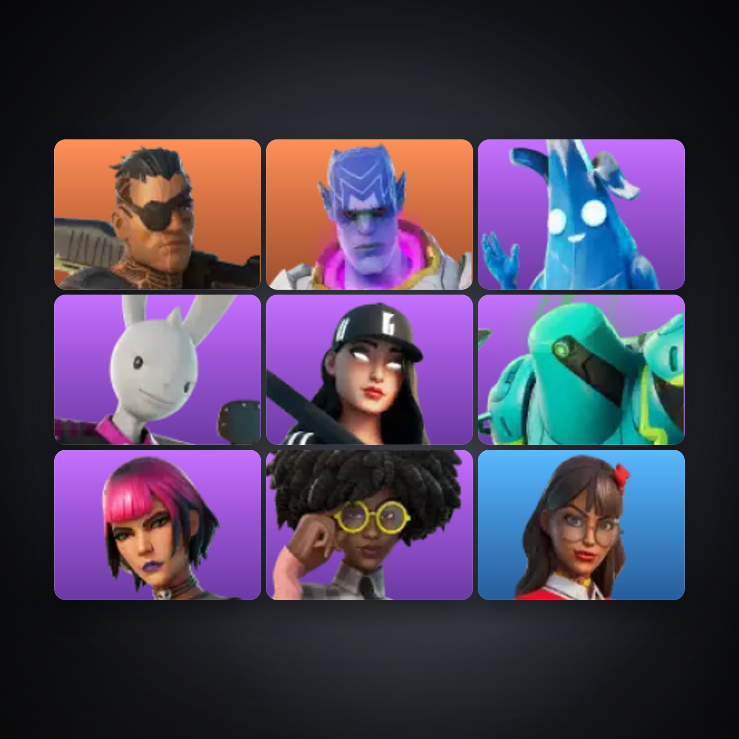 Fortnite account with Joey & Kymera — 9 skins — 150 V-Bucks — lvl 342 — HabibiAccounts
