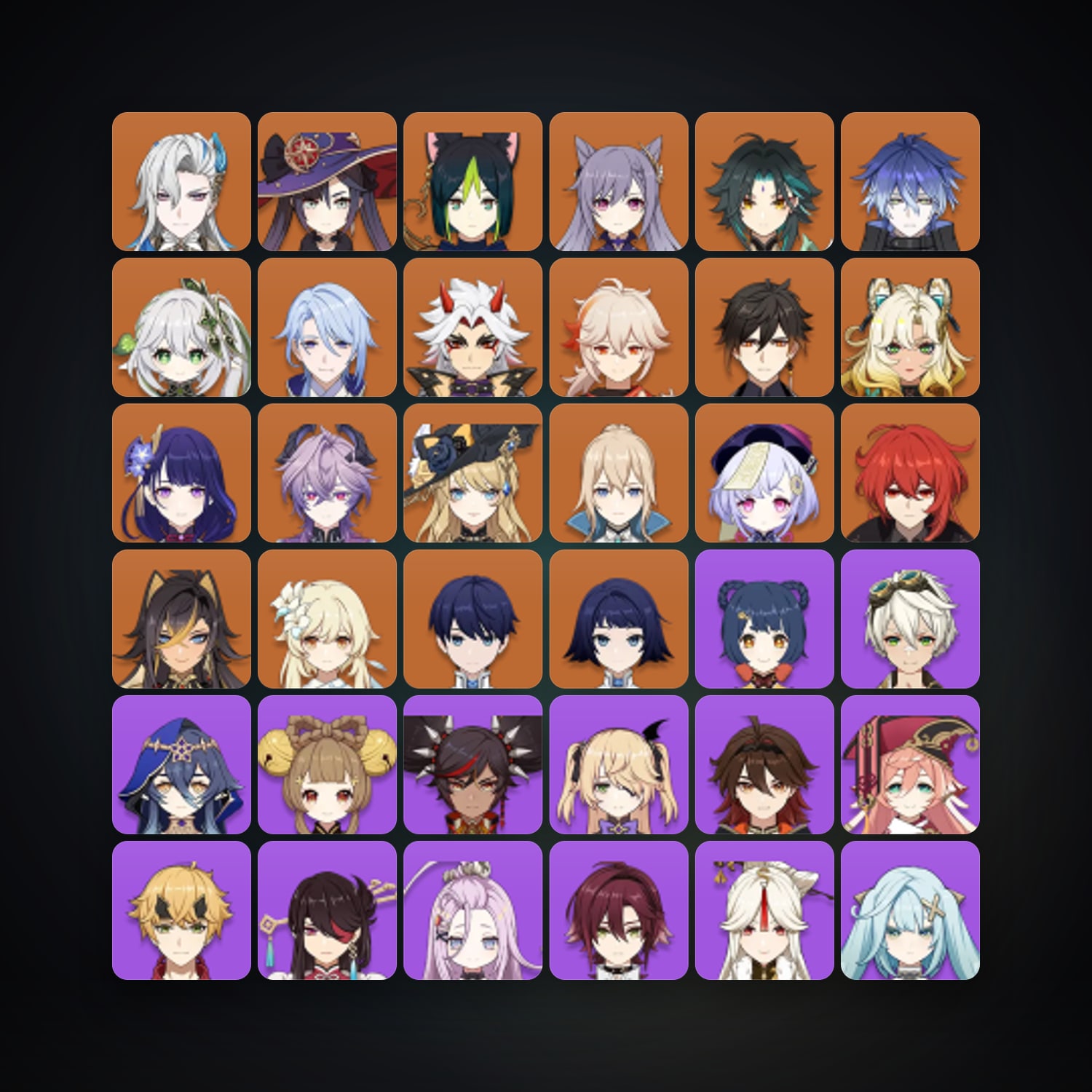 Genshin Impact | AR 59 | 69 Chars | 19× 5★ — Genshin / miHoYo Account · 263884798 — HabibiAccounts
