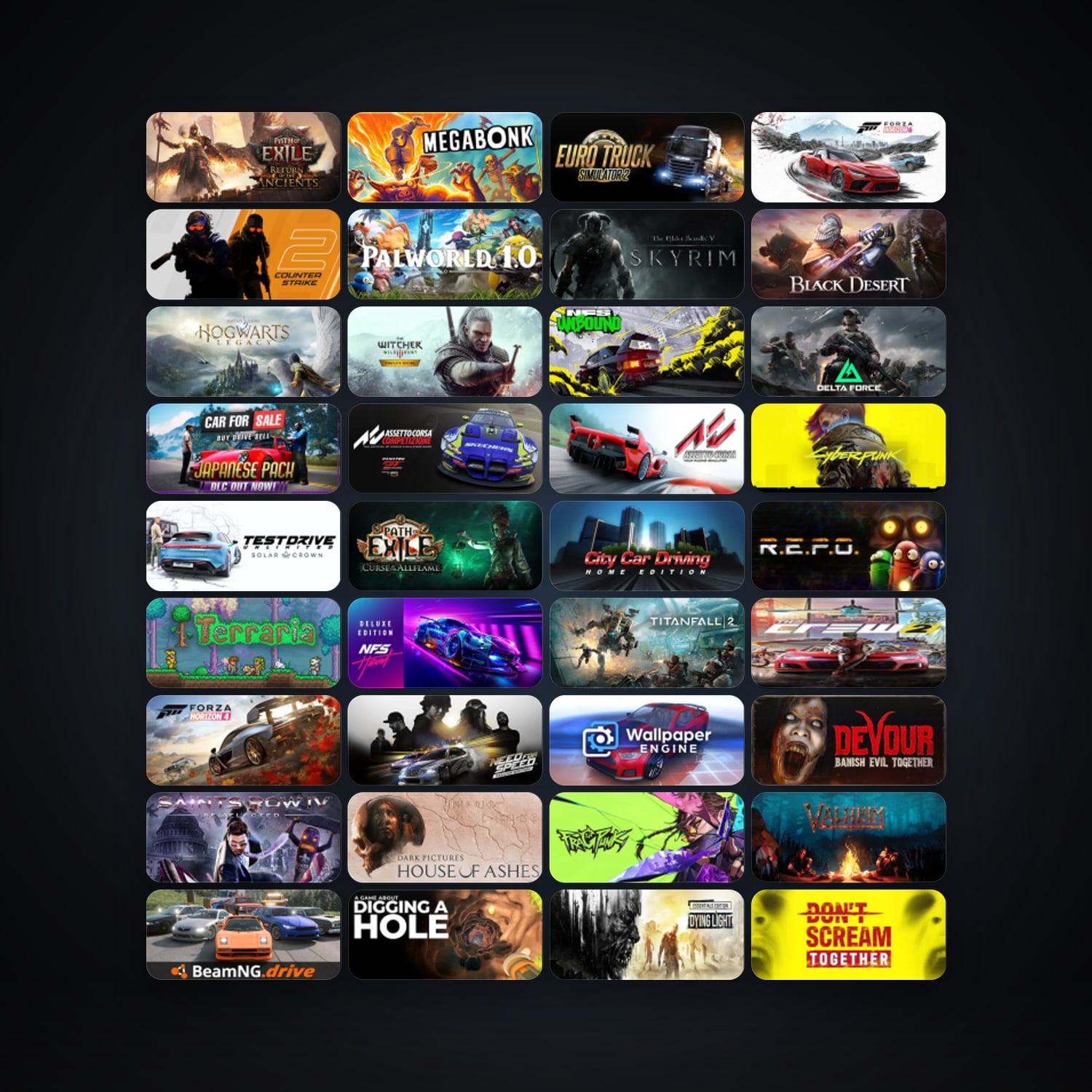 Steam 104 games, Steam 25, clean — HabibiAccounts