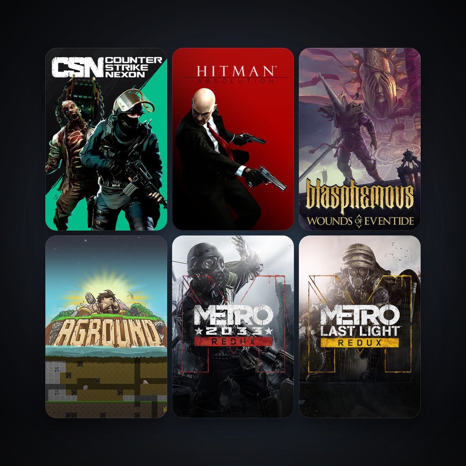 Hitman: Blood Money + Hitman: Absolution, 13 games, clean — HabibiAccounts