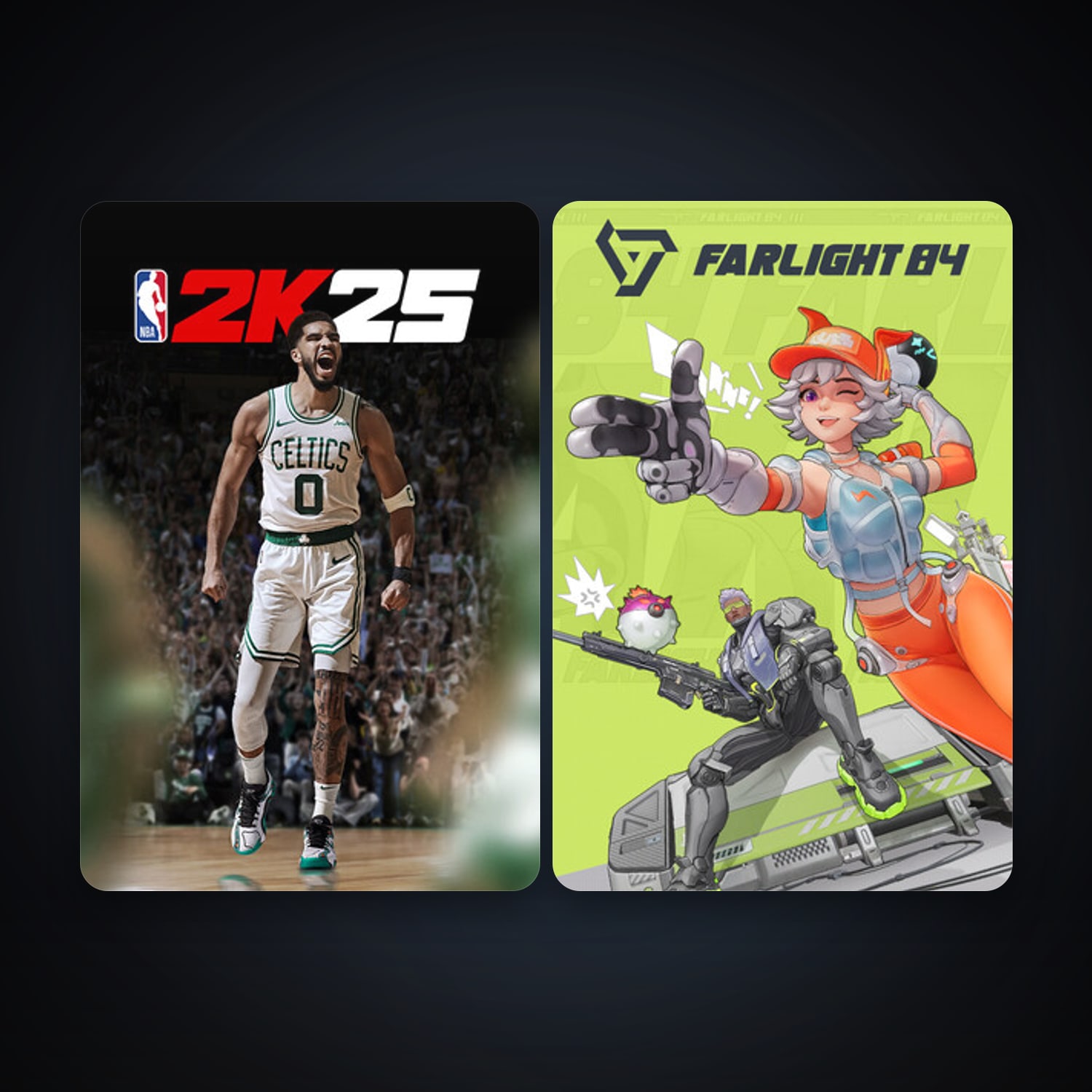 Farlight 84 + NBA 2K25, 3 games, clean — HabibiAccounts
