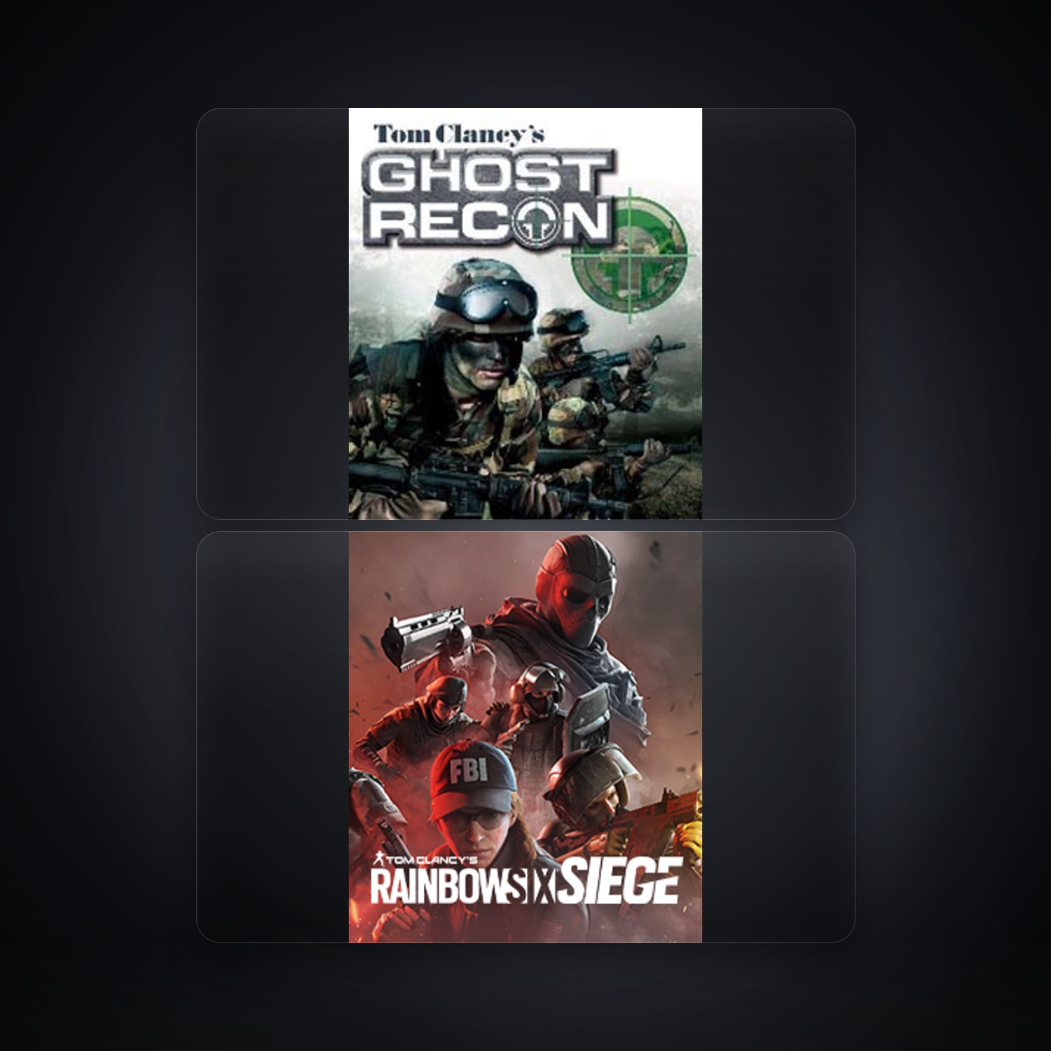 Ubisoft Tom Clancy's Ghost Recon + Tom Clancy's Rainbow Six Siege (External) — ES — HabibiAccounts