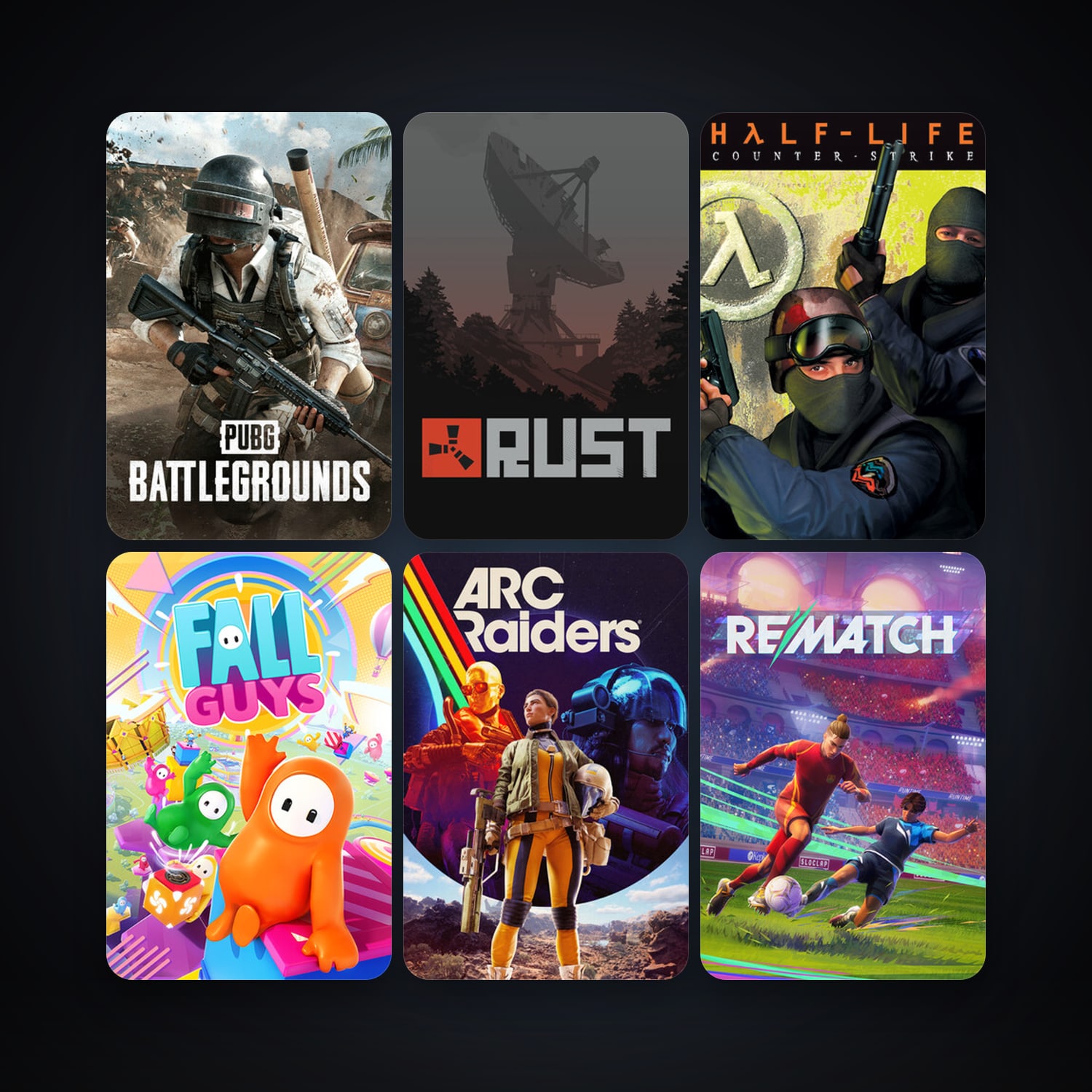 Counter-Strike + Free CS2 (No Prime), 42 games, Steam 38, clean — HabibiAccounts