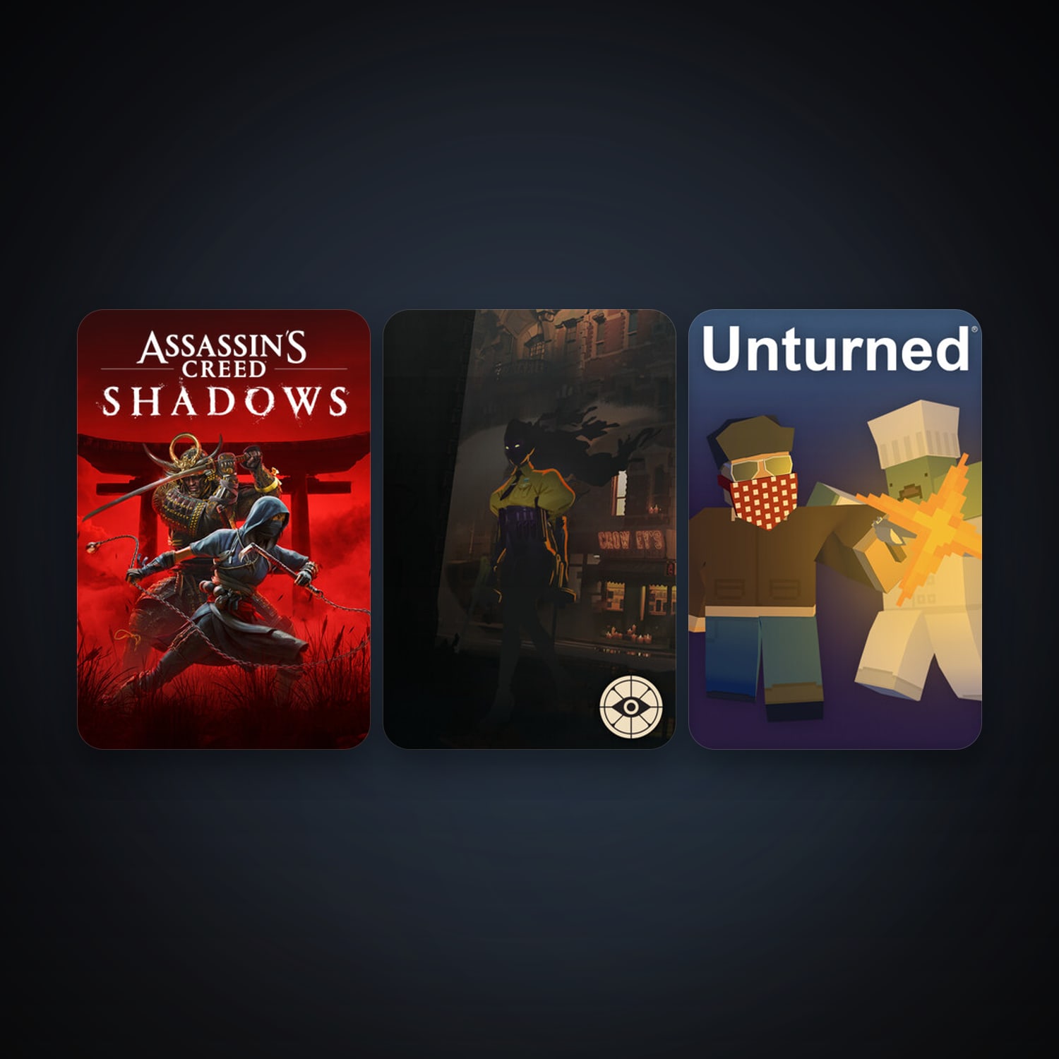 Unturned + Deadlock, 5 games, clean — HabibiAccounts