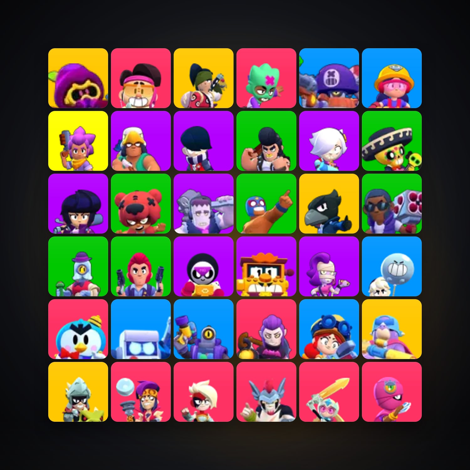 43 Brawlers | 3.4K Trophies — HabibiAccounts