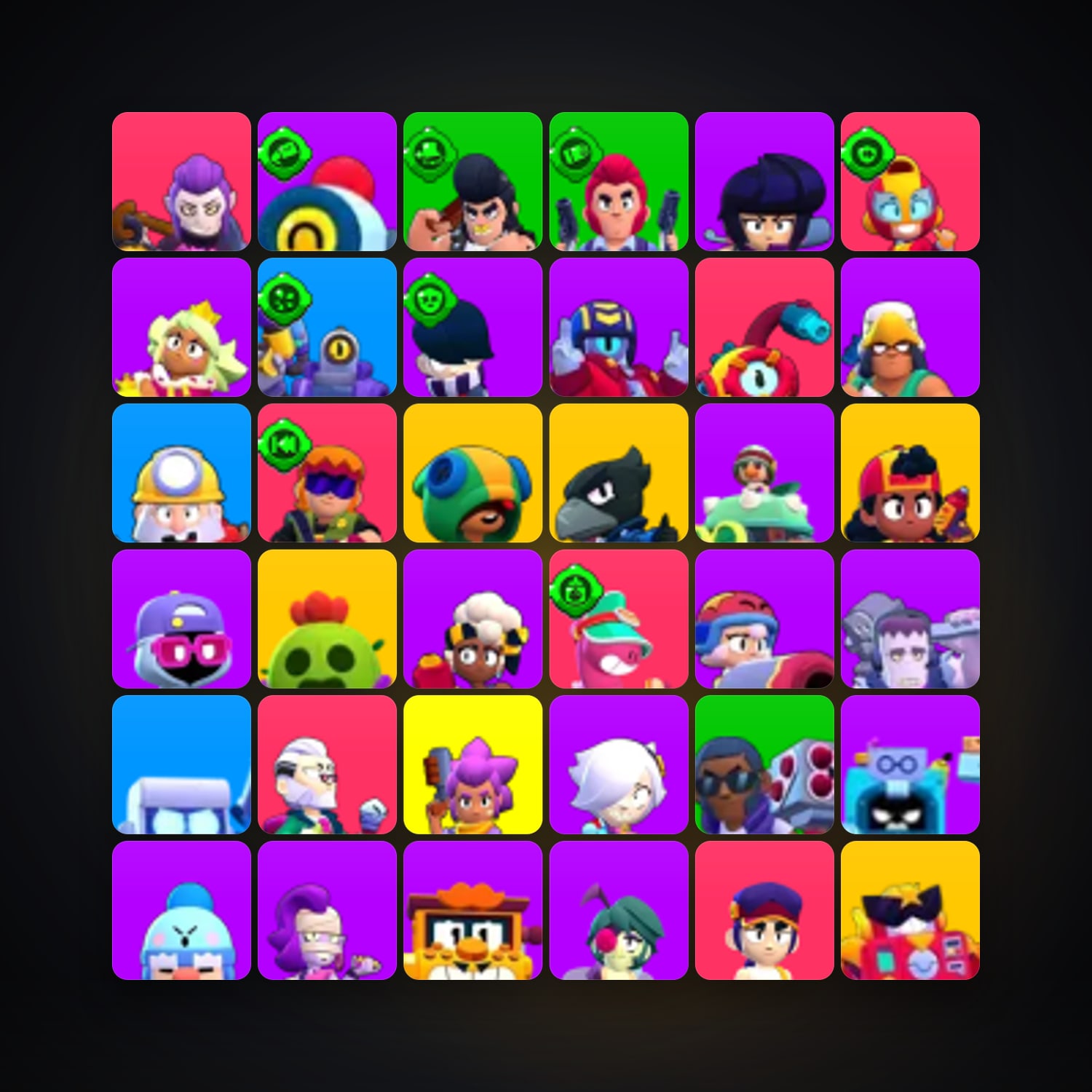 73 Brawlers | 28.6K Trophies — HabibiAccounts