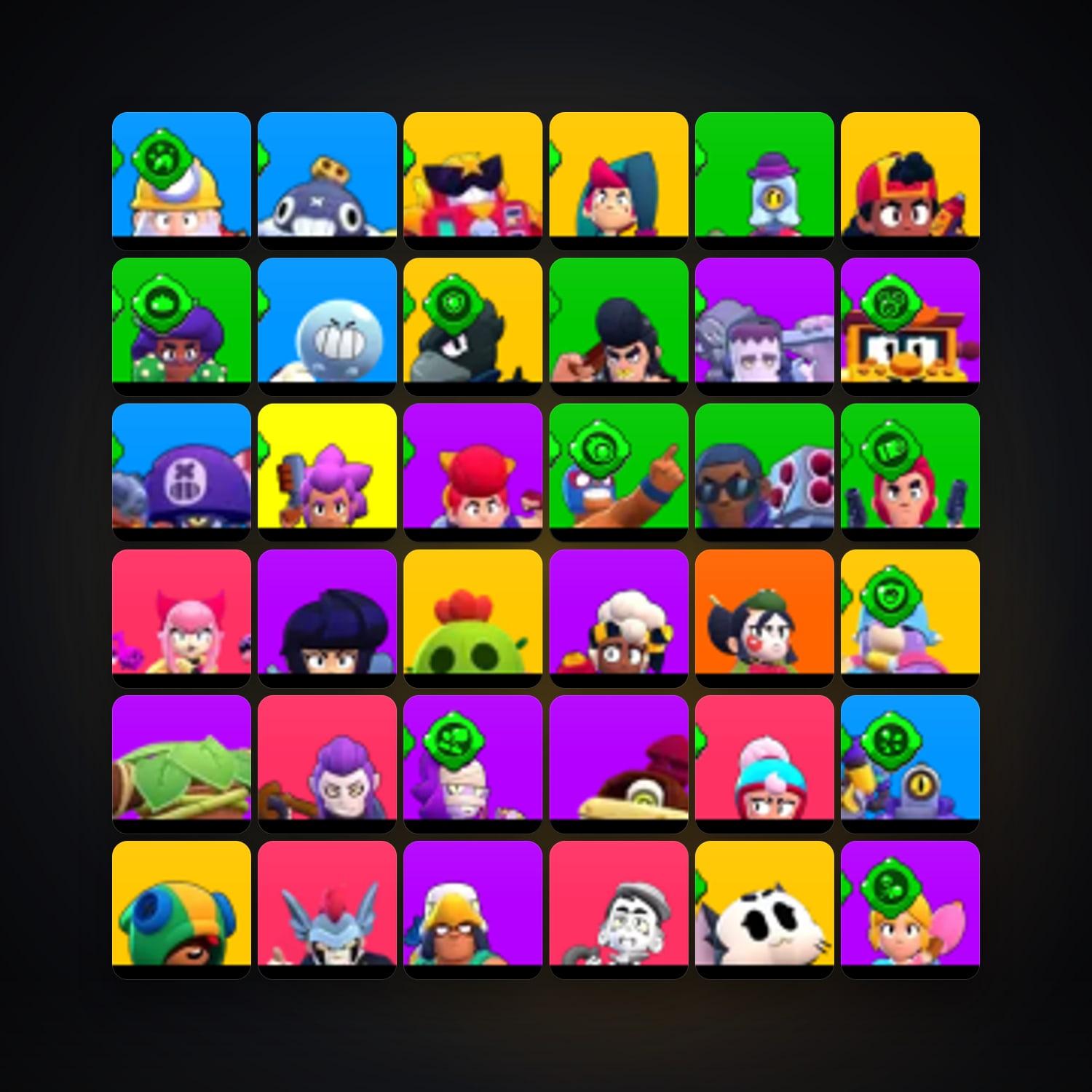 81 Brawlers | 46.4K Trophies — HabibiAccounts