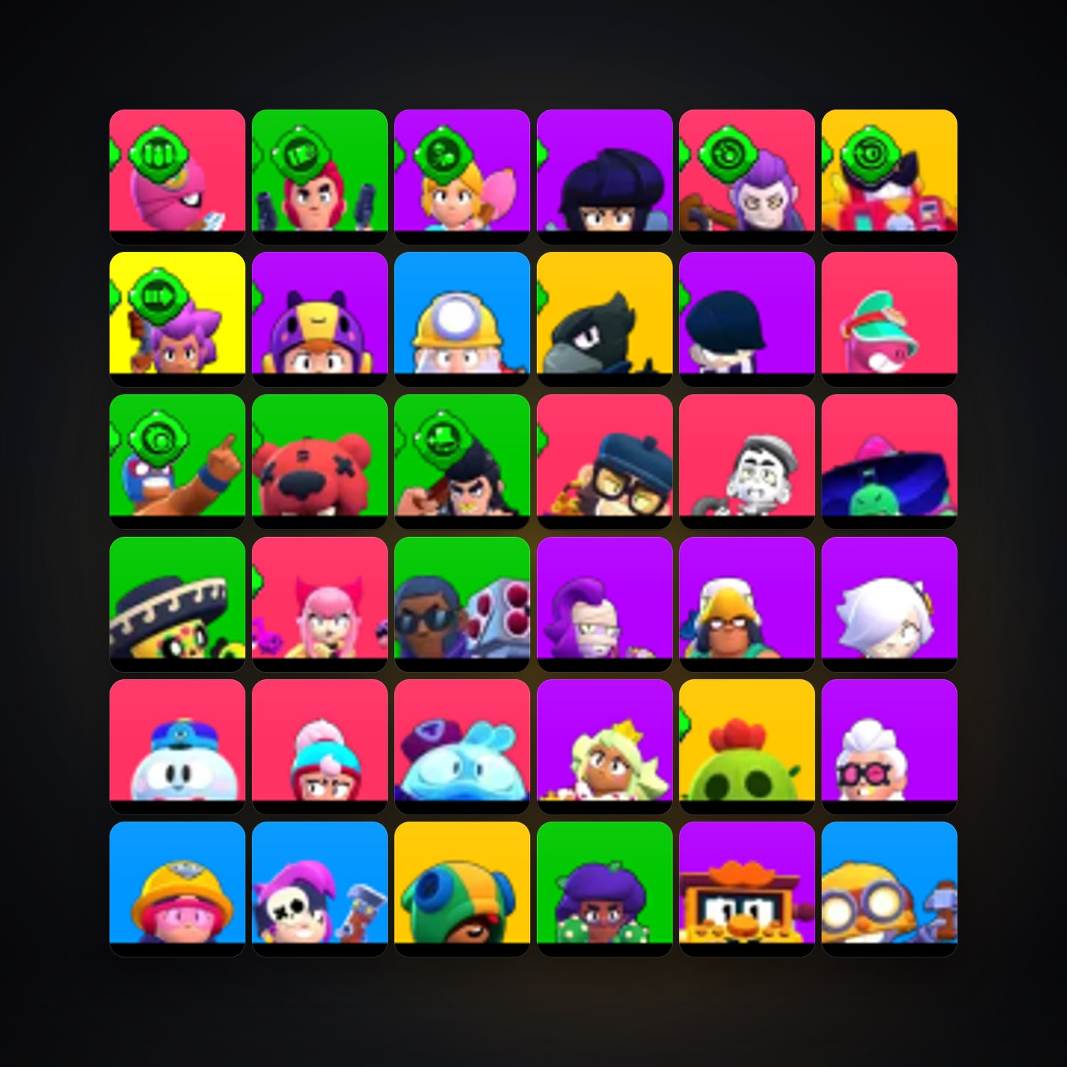 81 Brawlers | 20.6K Trophies — HabibiAccounts