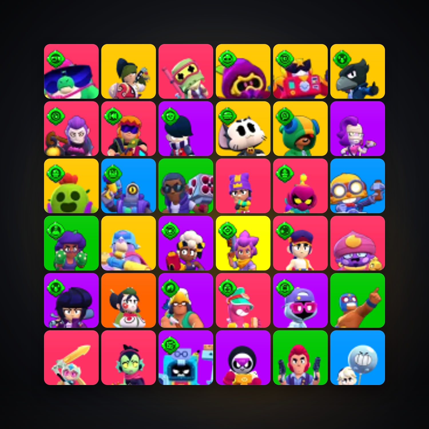 102 Brawlers | 86.8K Trophies — Supercell Account — HabibiAccounts