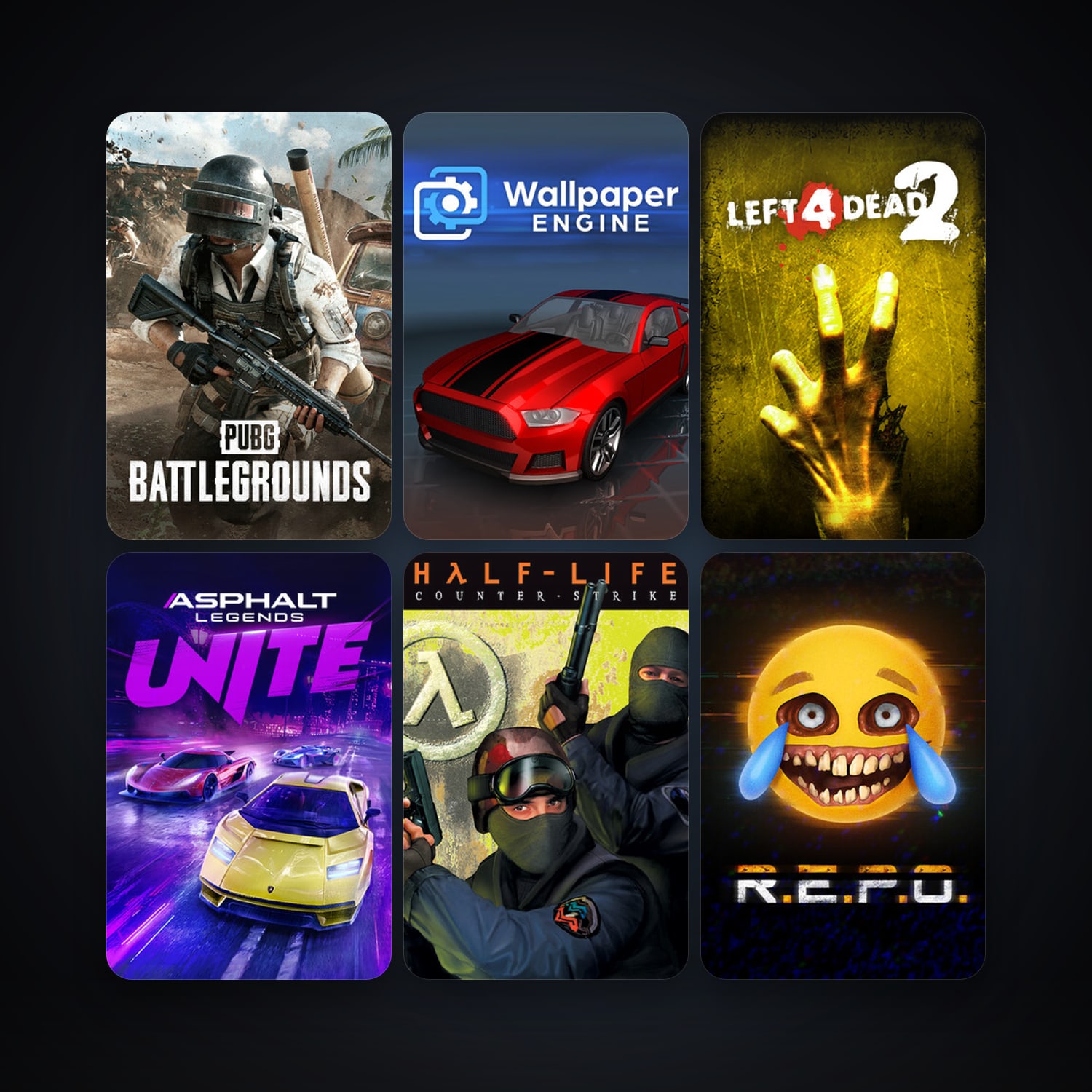 Counter-Strike + Left 4 Dead 2, 25 games, clean — HabibiAccounts
