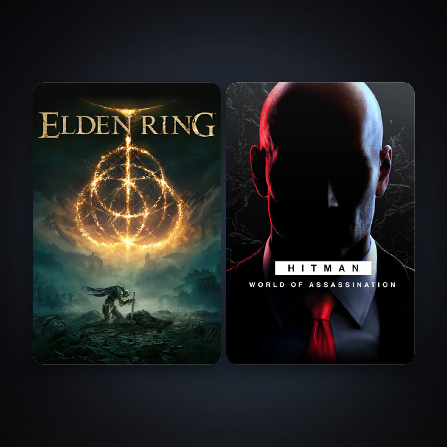 ELDEN RING + HITMAN World of Assassination, 3 games, clean — HabibiAccounts