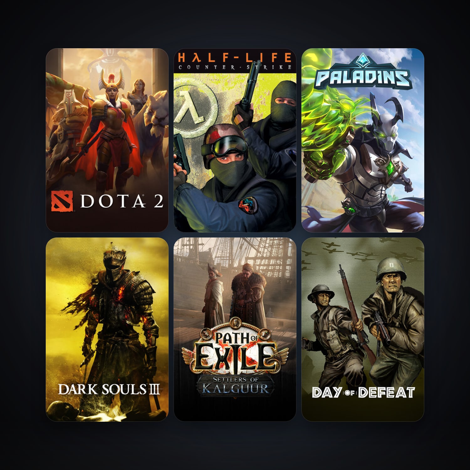 Counter-Strike + Day of Defeat, 14 games, clean — HabibiAccounts