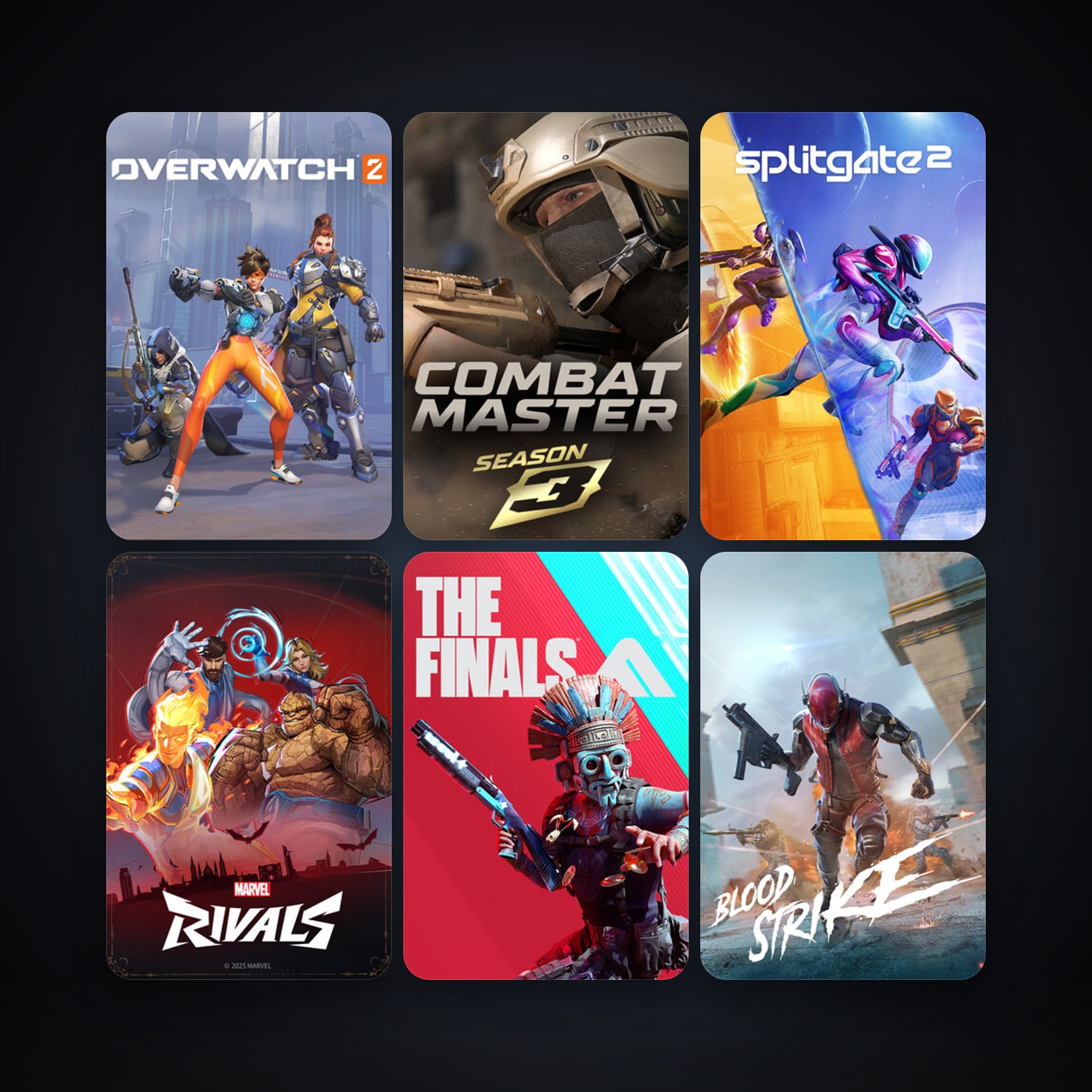 THE FINALS + Combat Master: Season 1, 14 games, clean — HabibiAccounts