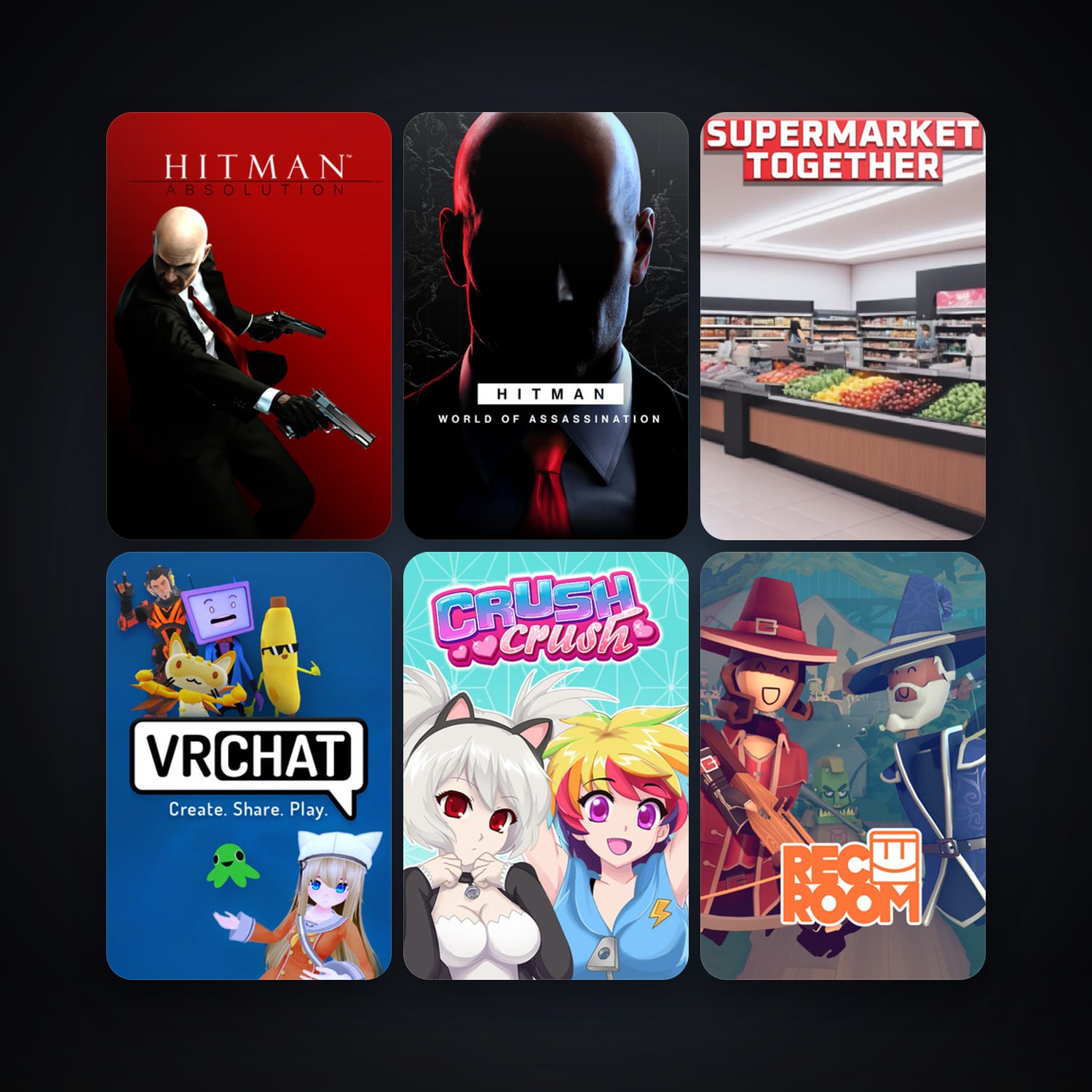 Hitman: Absolution + Unturned, 11 games, clean — HabibiAccounts