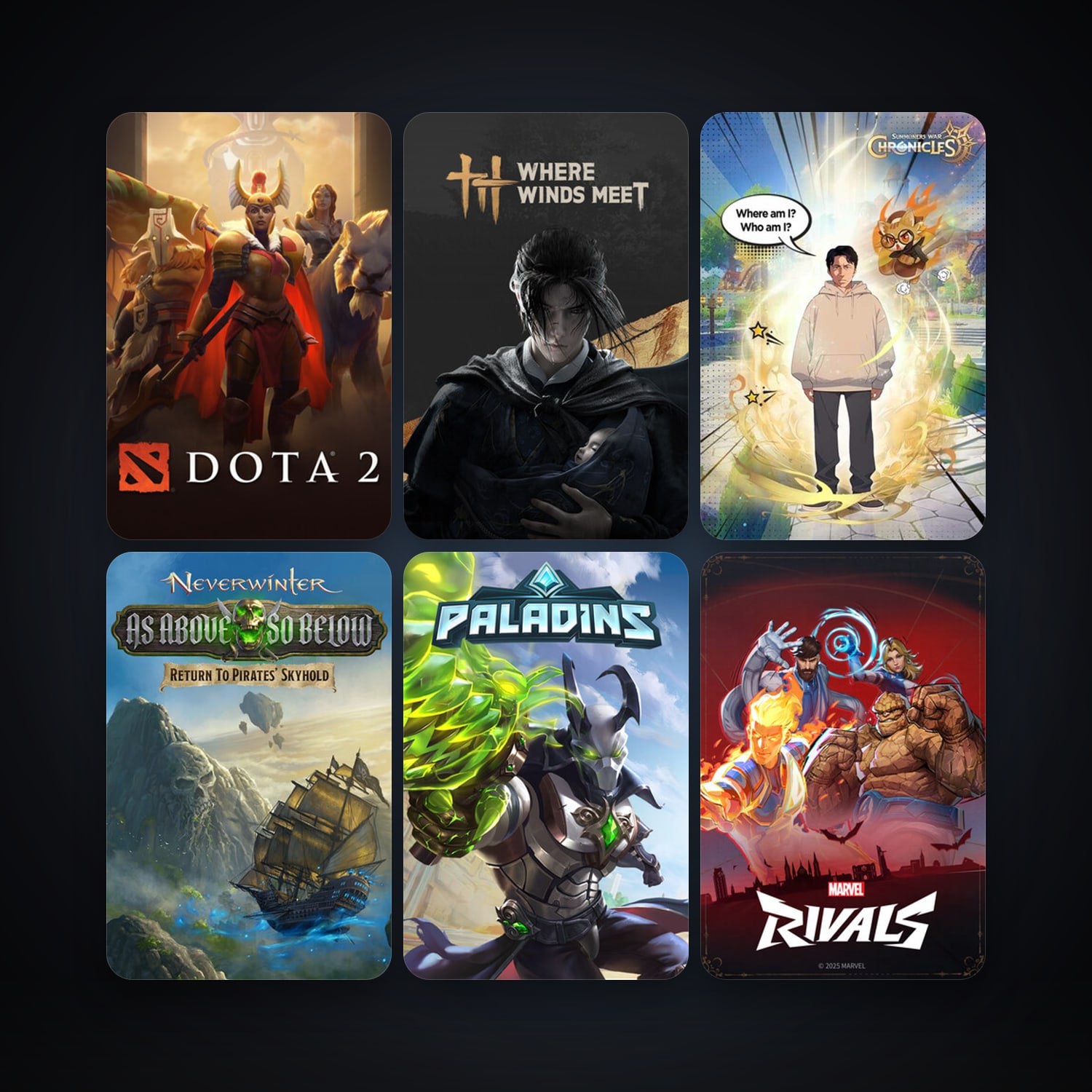 Dota 2 + Neverwinter, 22 games, clean — HabibiAccounts