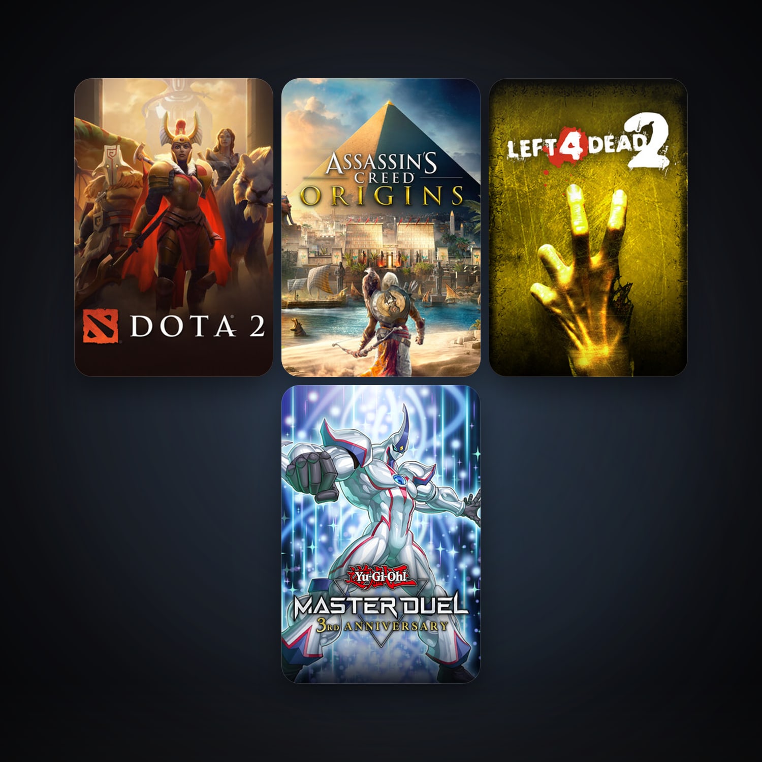 Left 4 Dead + Left 4 Dead 2, 16 games, clean — HabibiAccounts