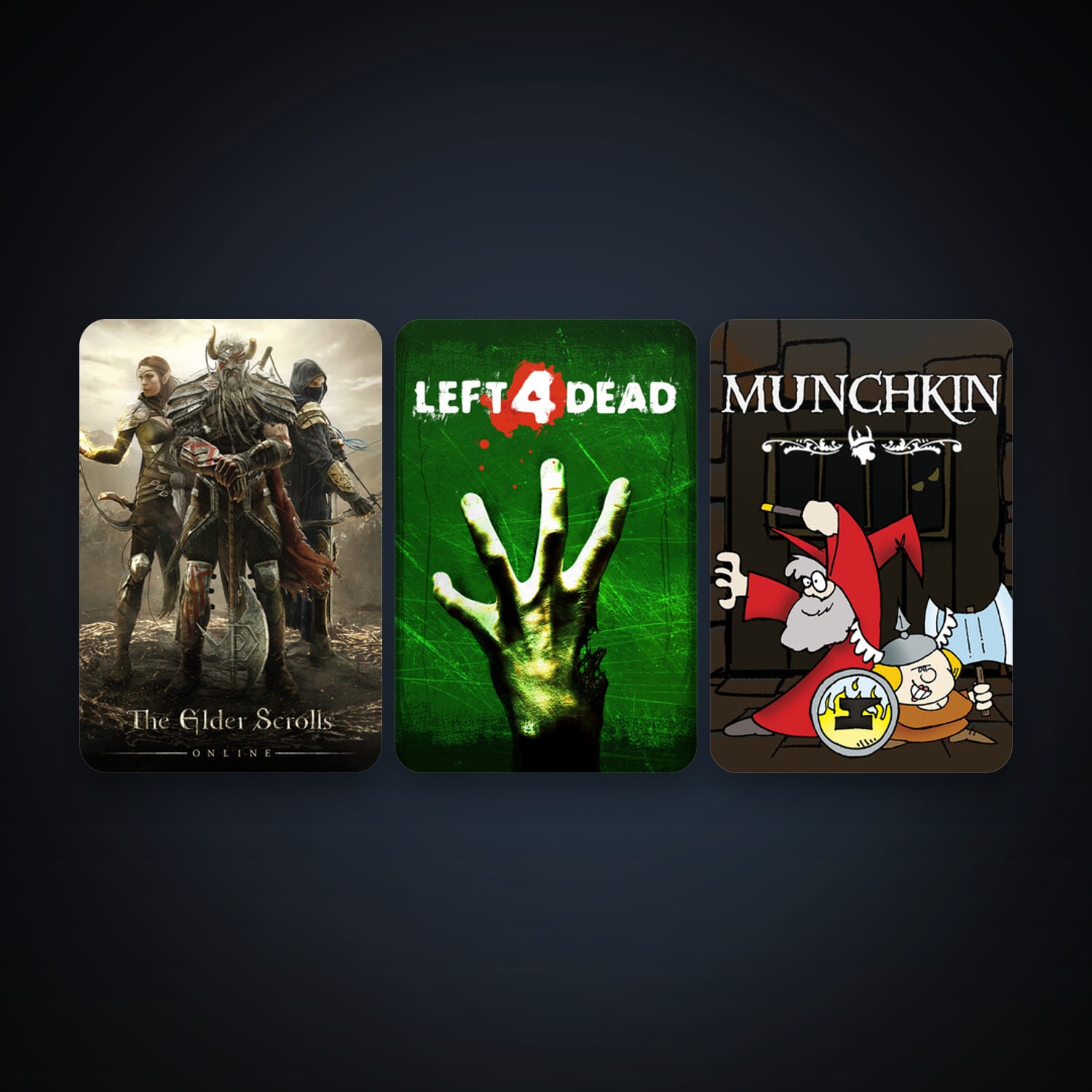 Left 4 Dead + The Elder Scrolls Online, 4 games, clean — HabibiAccounts