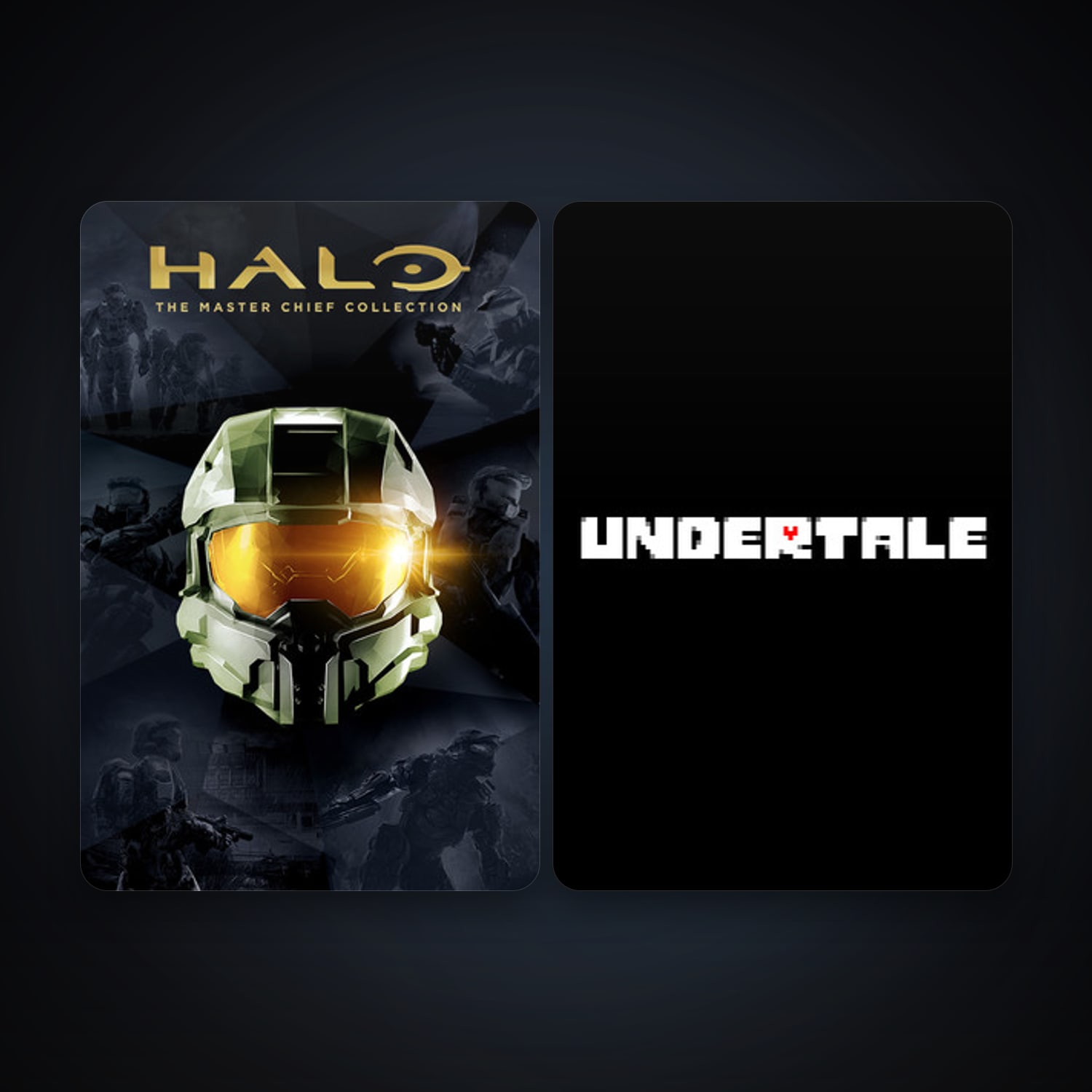 Undertale + Halo: The Master Chief Collection, 4 games, clean — HabibiAccounts