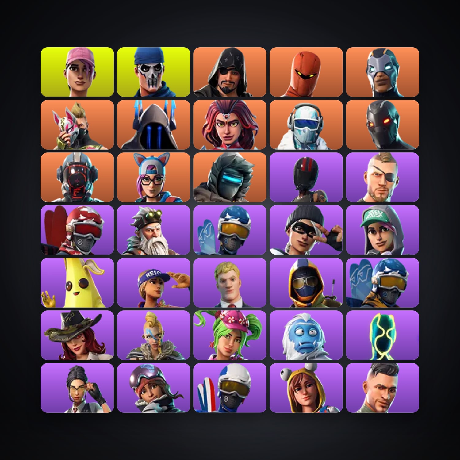 Fortnite account with Omega & Carbide — 49 skins — 150 V-Bucks — lvl 631 — HabibiAccounts