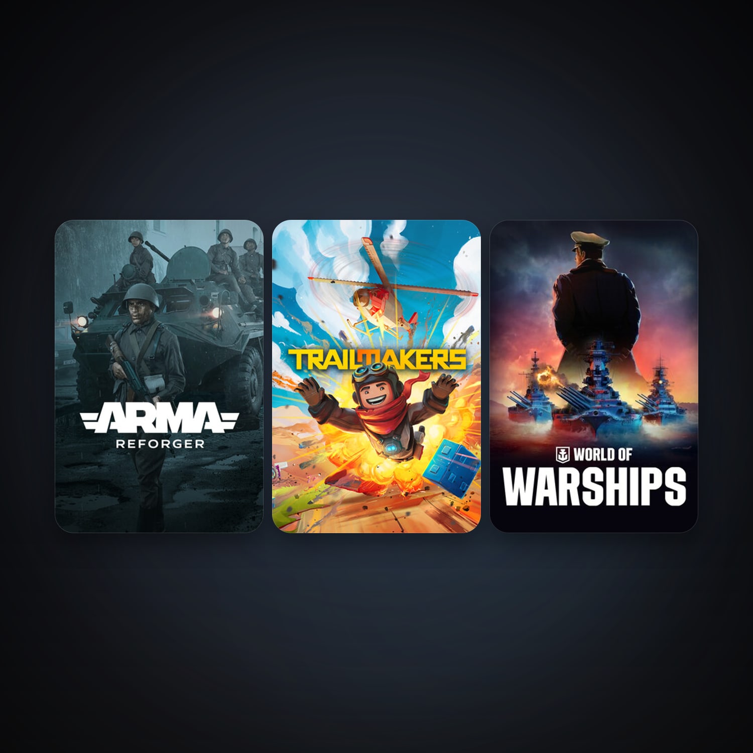 World of Warships + Trailmakers, 10 games, clean — HabibiAccounts