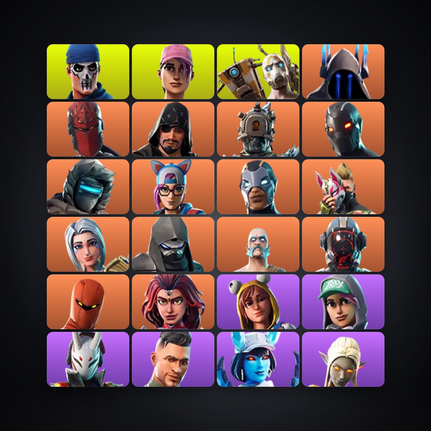 Fortnite account with Omega & Carbide — 46 skins — 150 V-Bucks — lvl 369 — HabibiAccounts