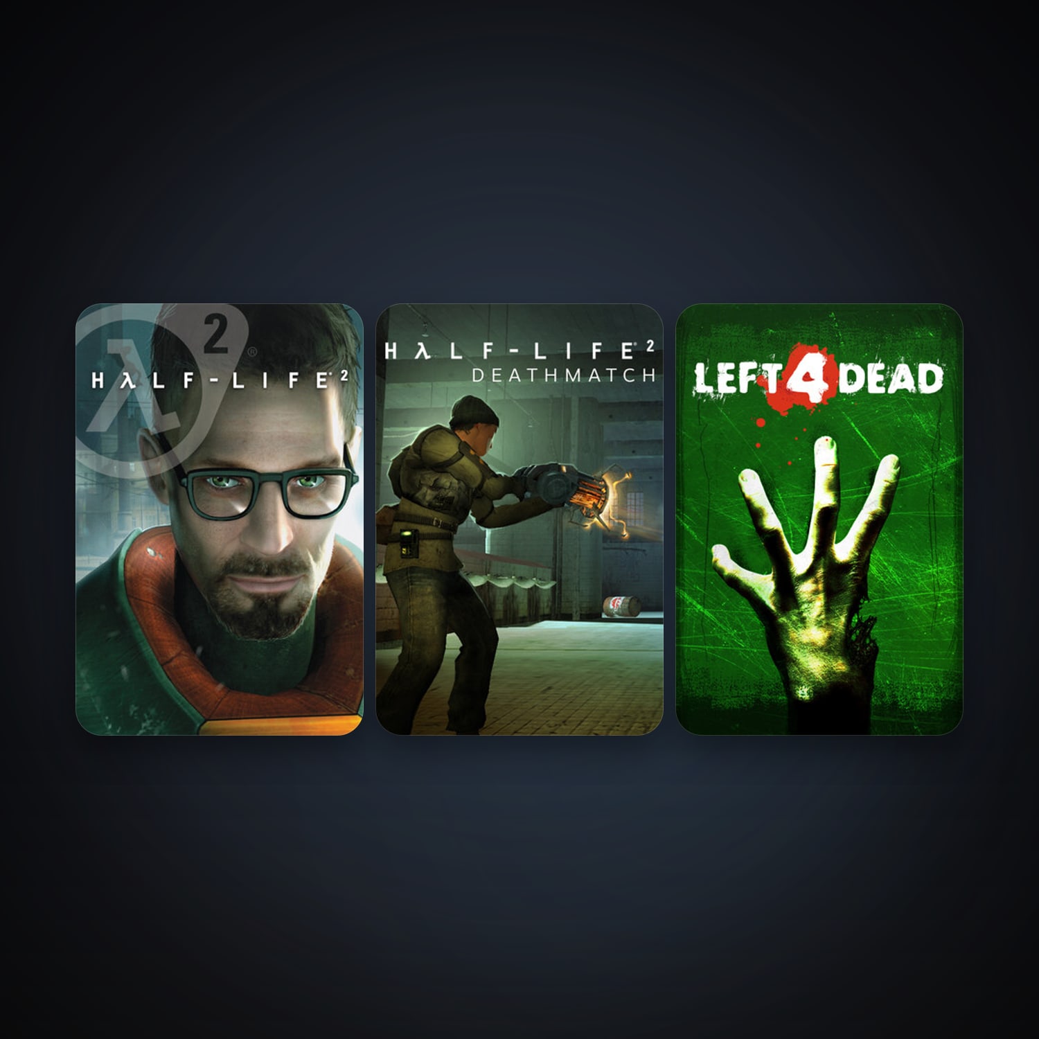 Half-Life 2 + Half-Life 2: Deathmatch, 4 games, clean — HabibiAccounts