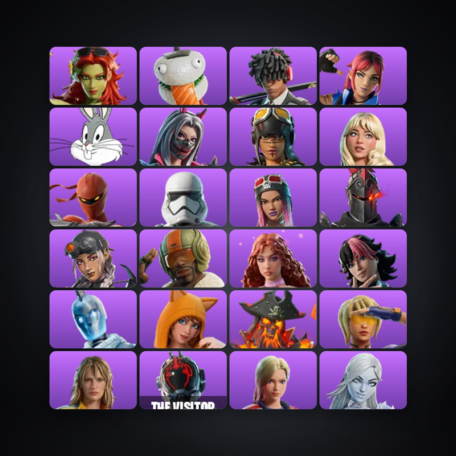 Fortnite account with Chlorophyll Ivy & Durrr Taisho — 142 skins — 200 V-Bucks — lvl 2037 — HabibiAccounts